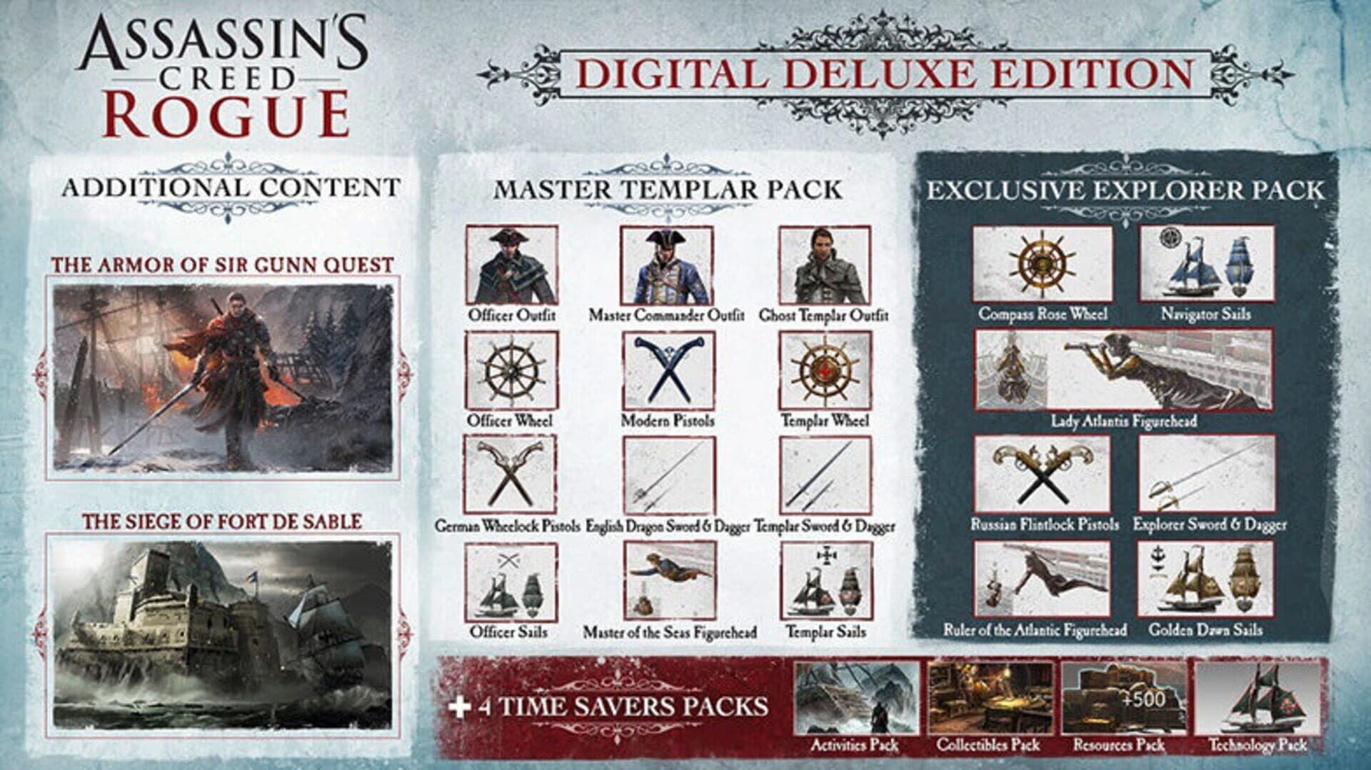 Assassin's Creed Rogue: Deluxe Edition screenshot 1
