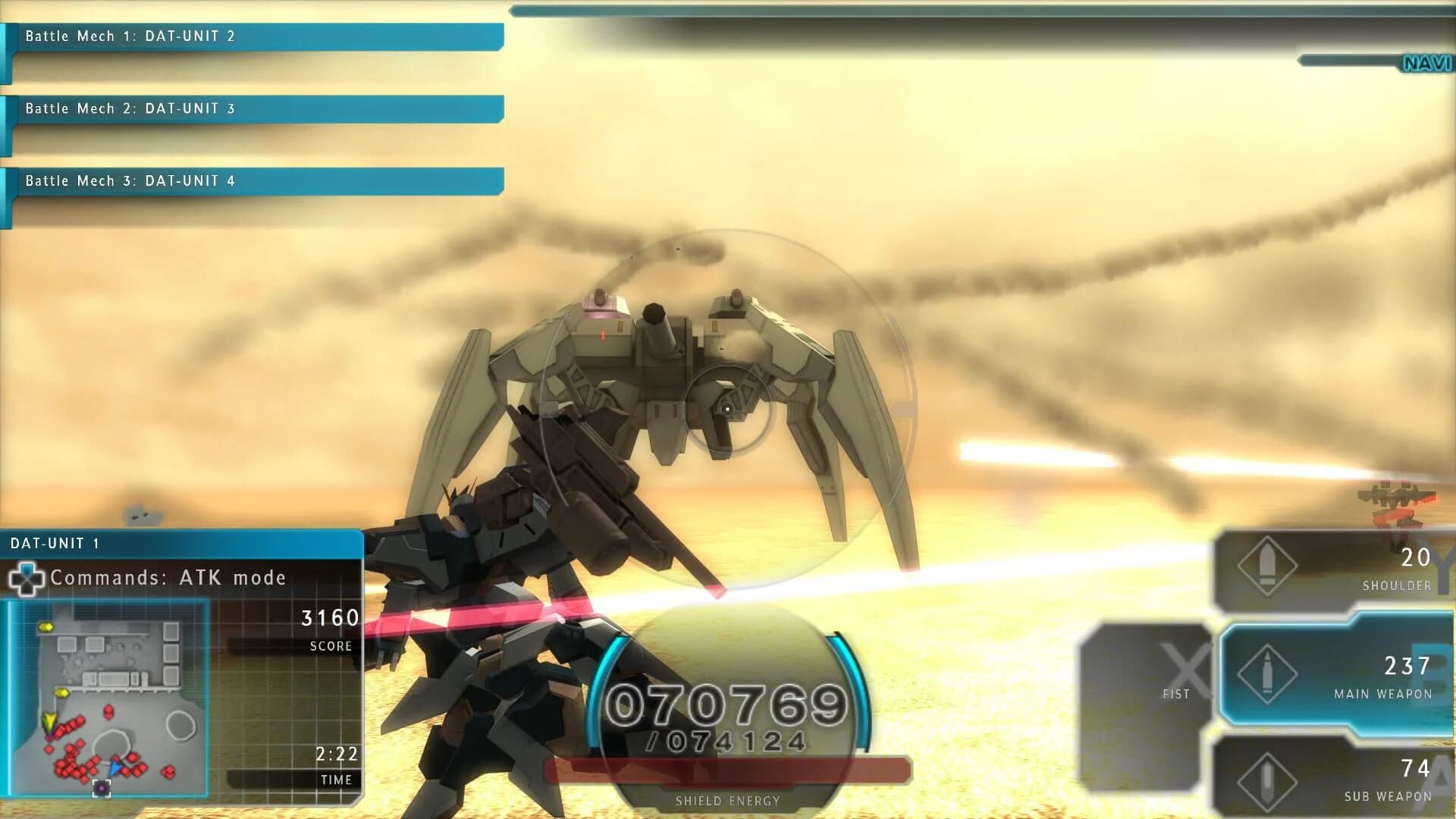 Assault Gunners HD Edition screenshot 1