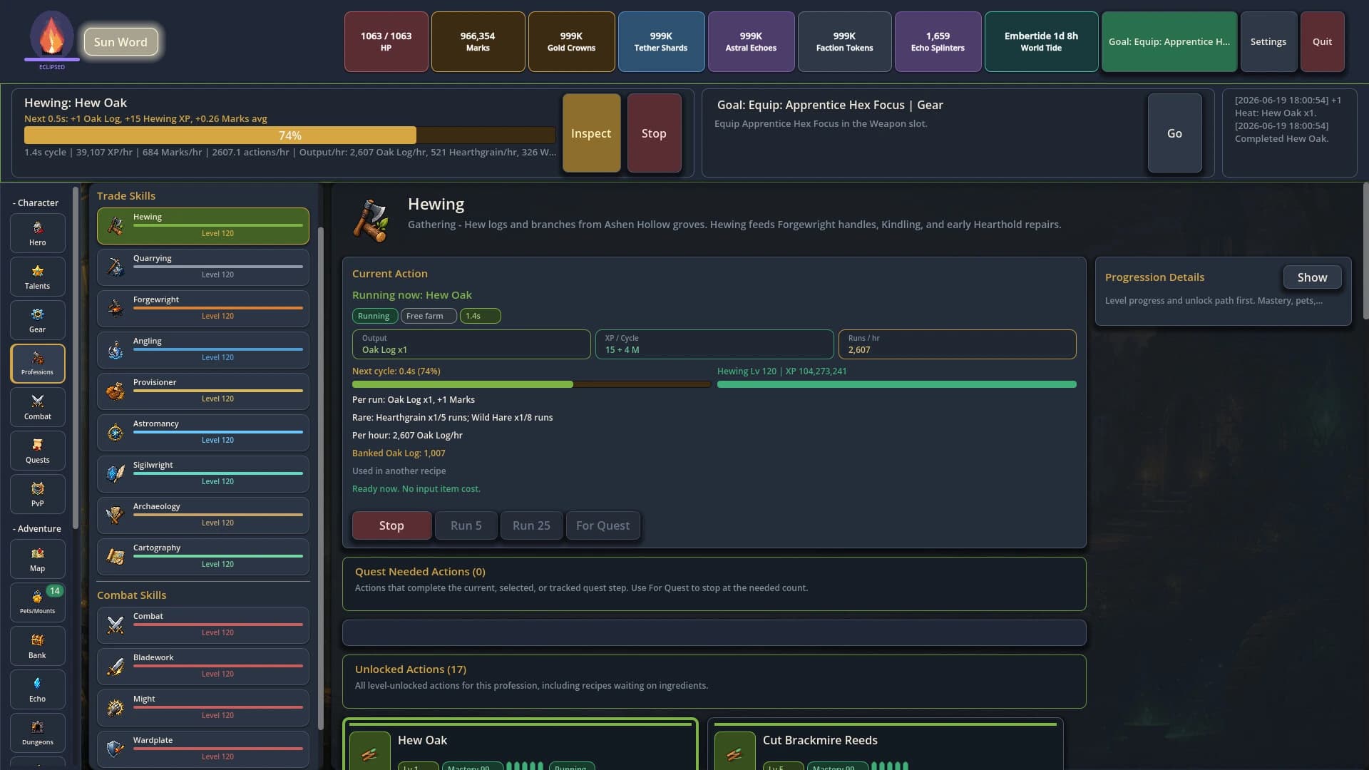 Astaryn: RPG Idler screenshot 4