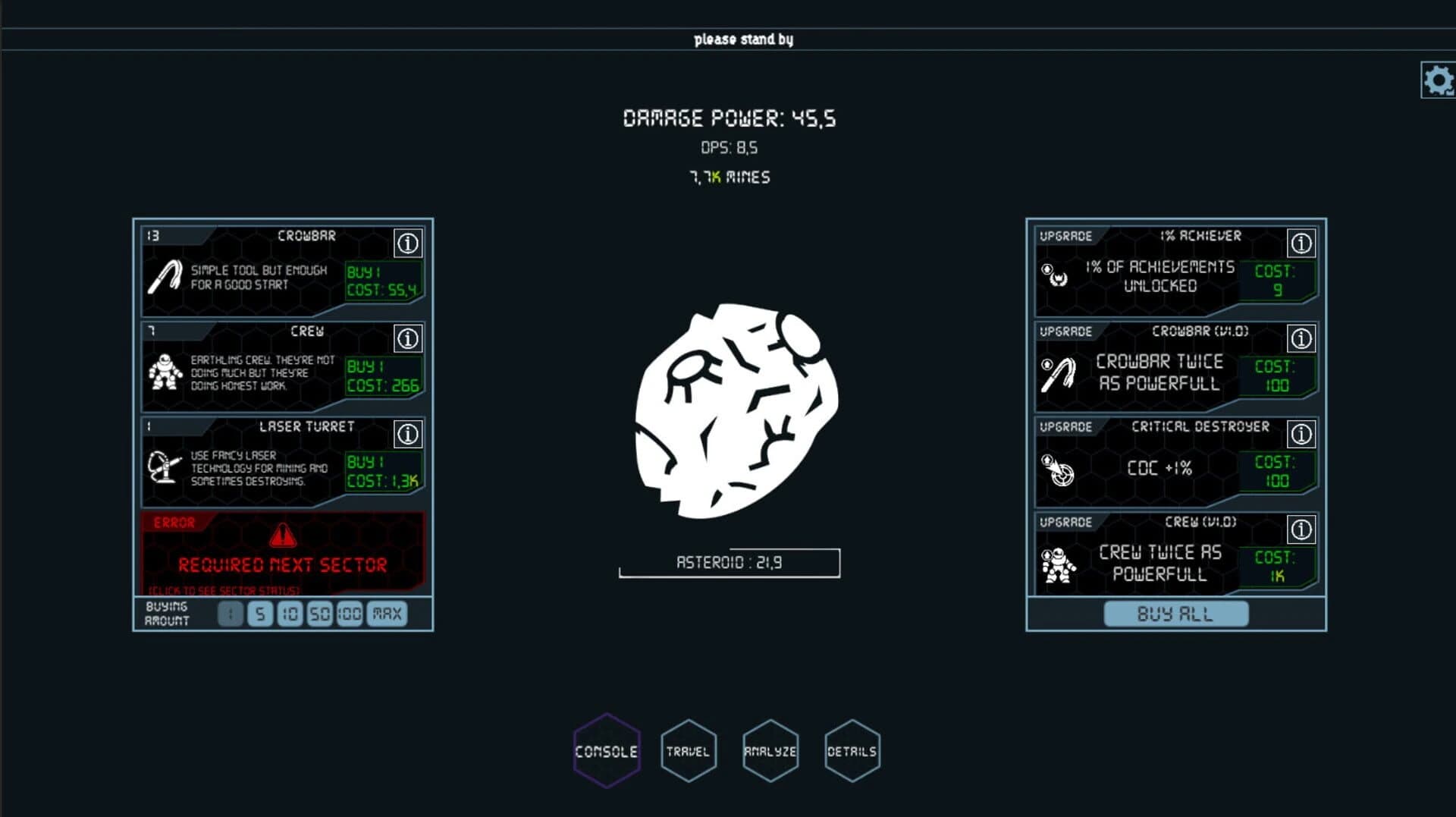 AsteroIdle screenshot 2