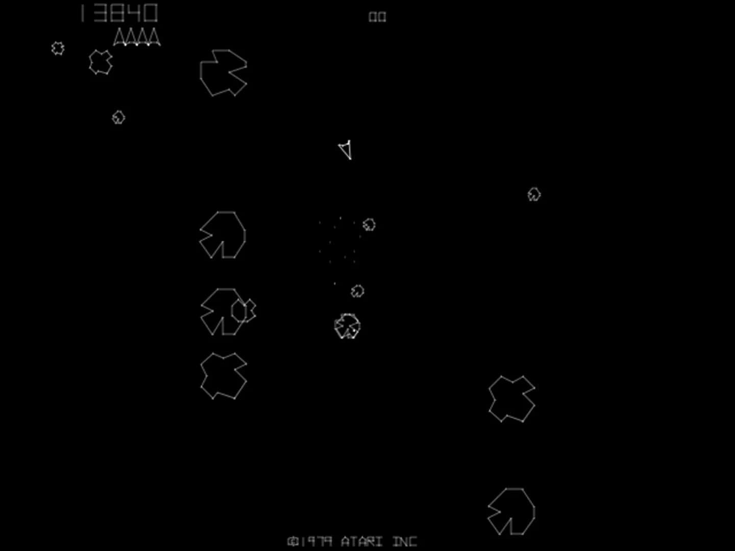 Asteroids screenshot 3