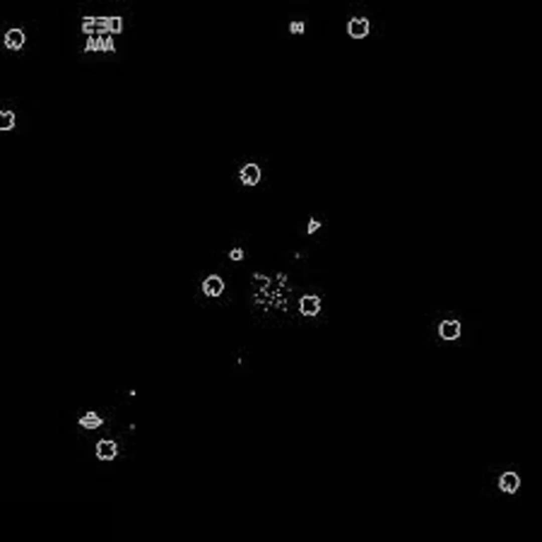 Asteroids screenshot 1