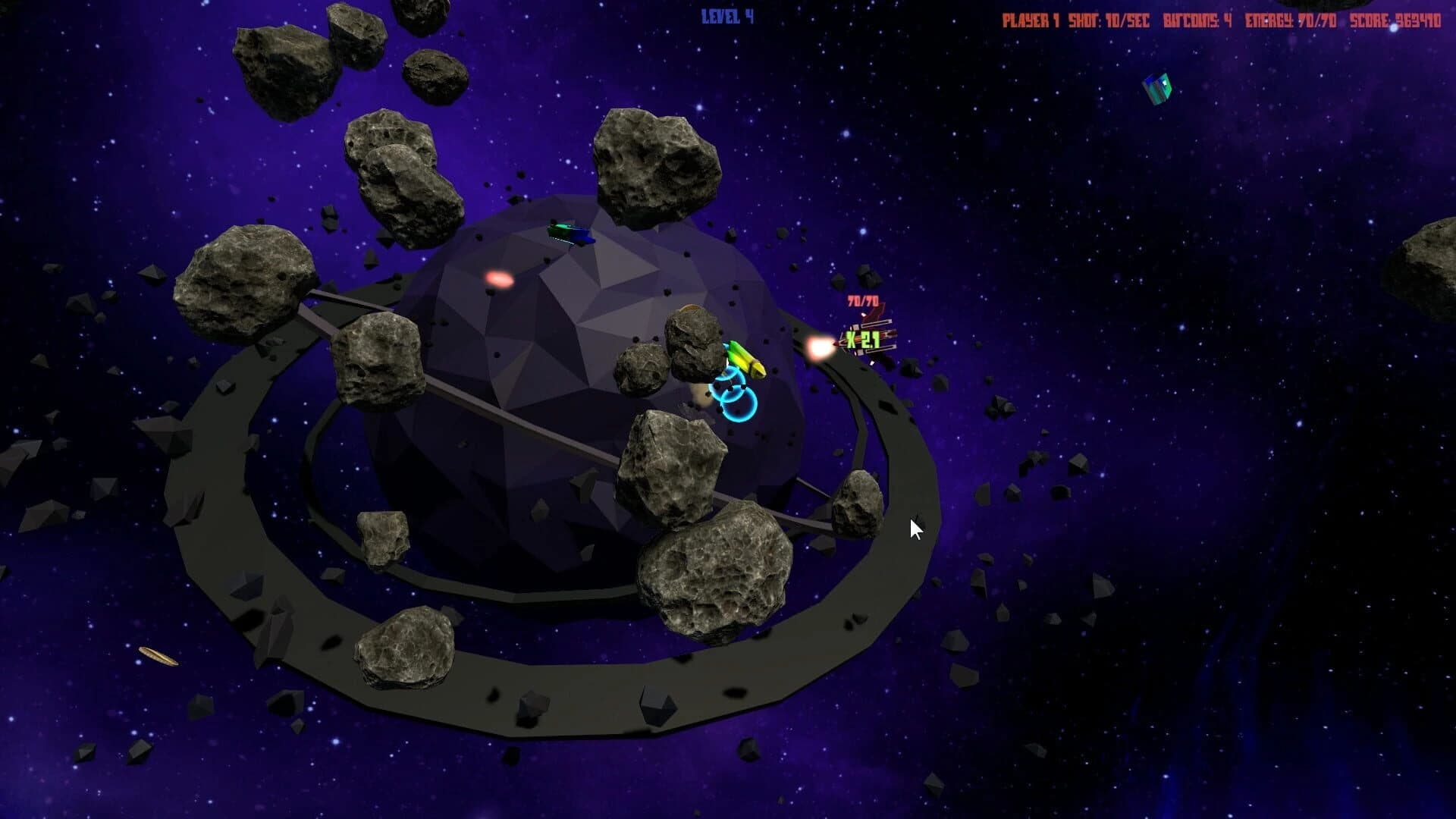 Asteroids 44 screenshot 3