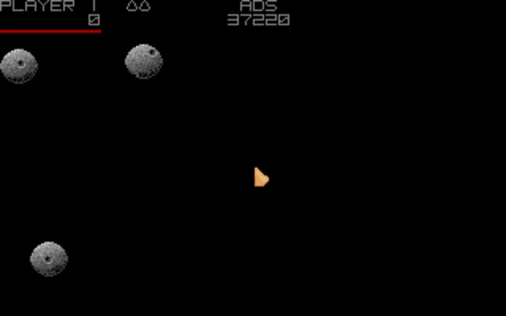 Asteroids Deluxe screenshot 1