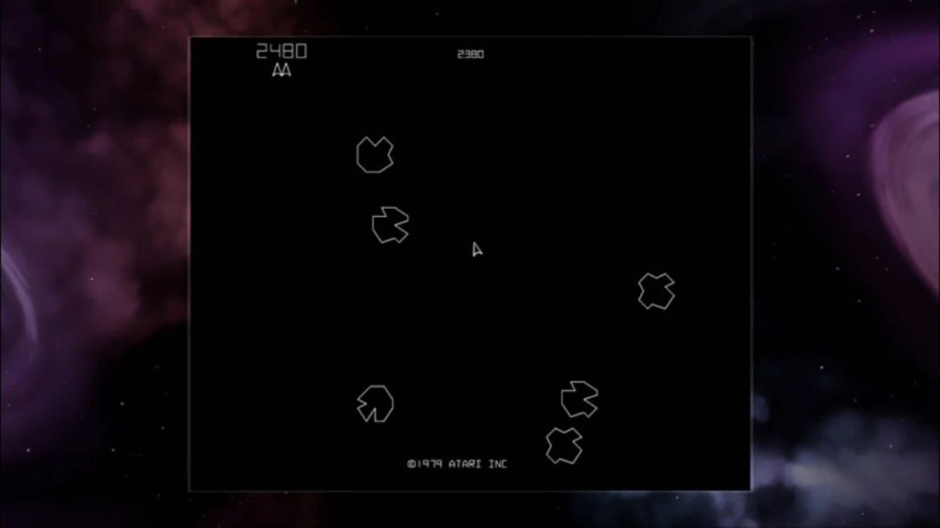 Asteroids & Deluxe screenshot 1