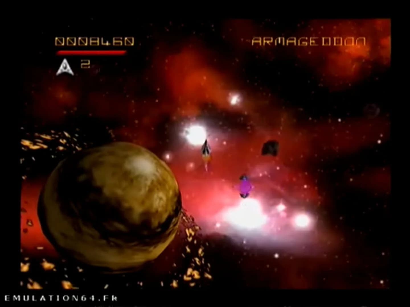 Asteroids Hyper 64 screenshot 3