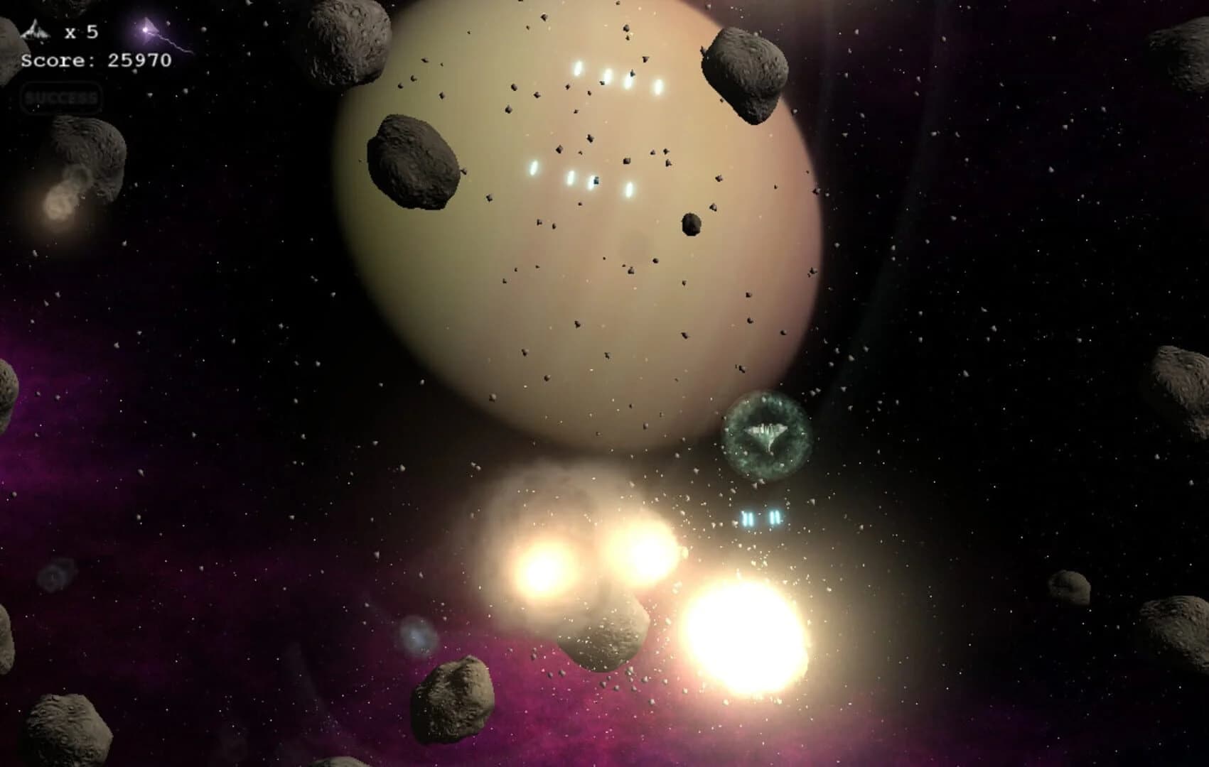 Asteroids Millennium screenshot 5