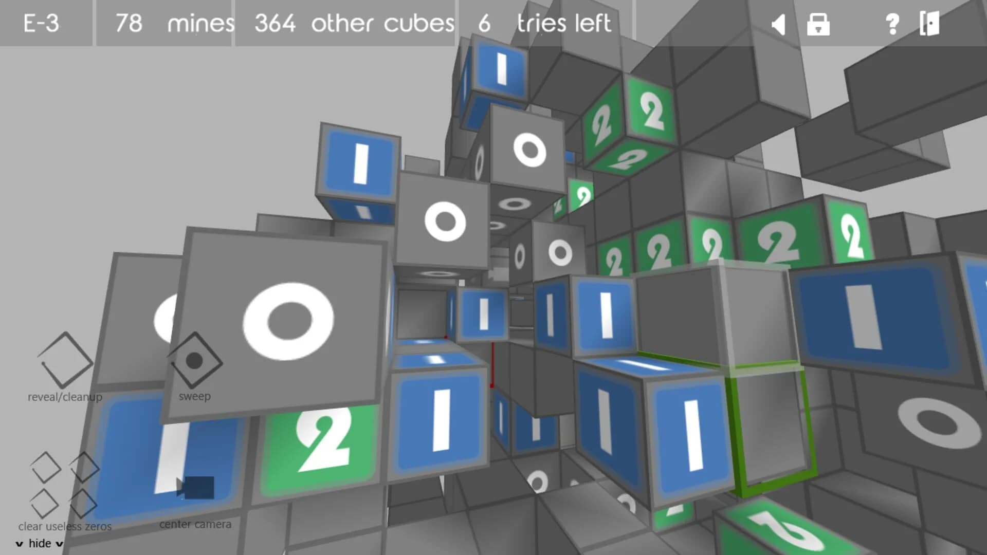 Asteroids Minesweeper screenshot 1