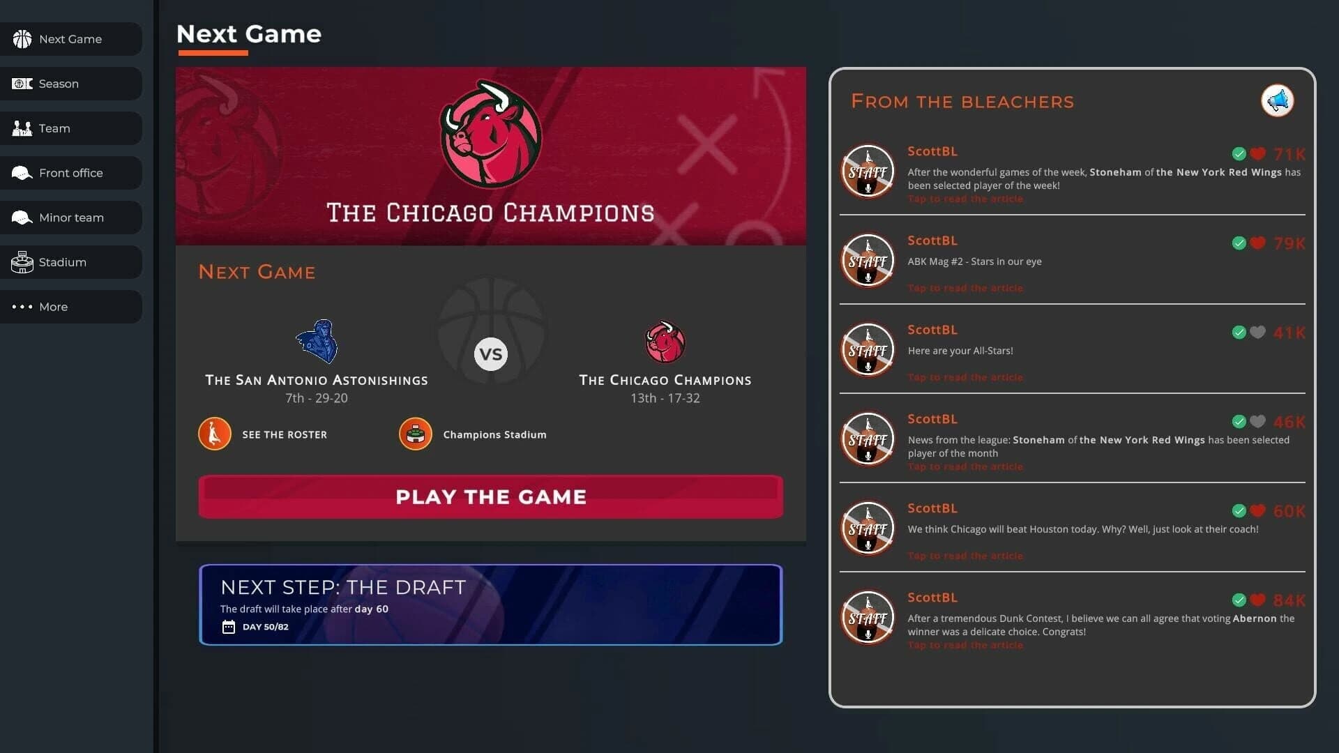 Astonishing Basketball Manager screenshot 5