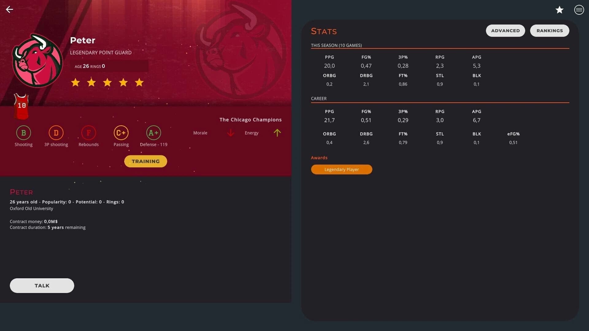 Astonishing Basketball Manager screenshot 2