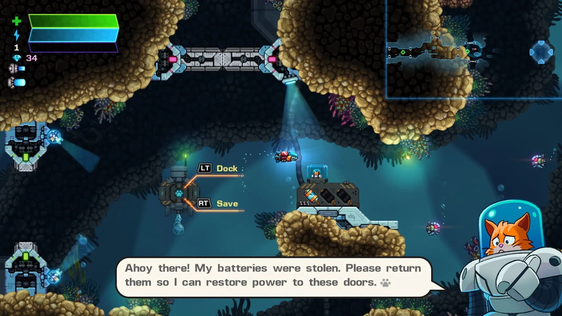 Astro Aqua Kitty screenshot 5