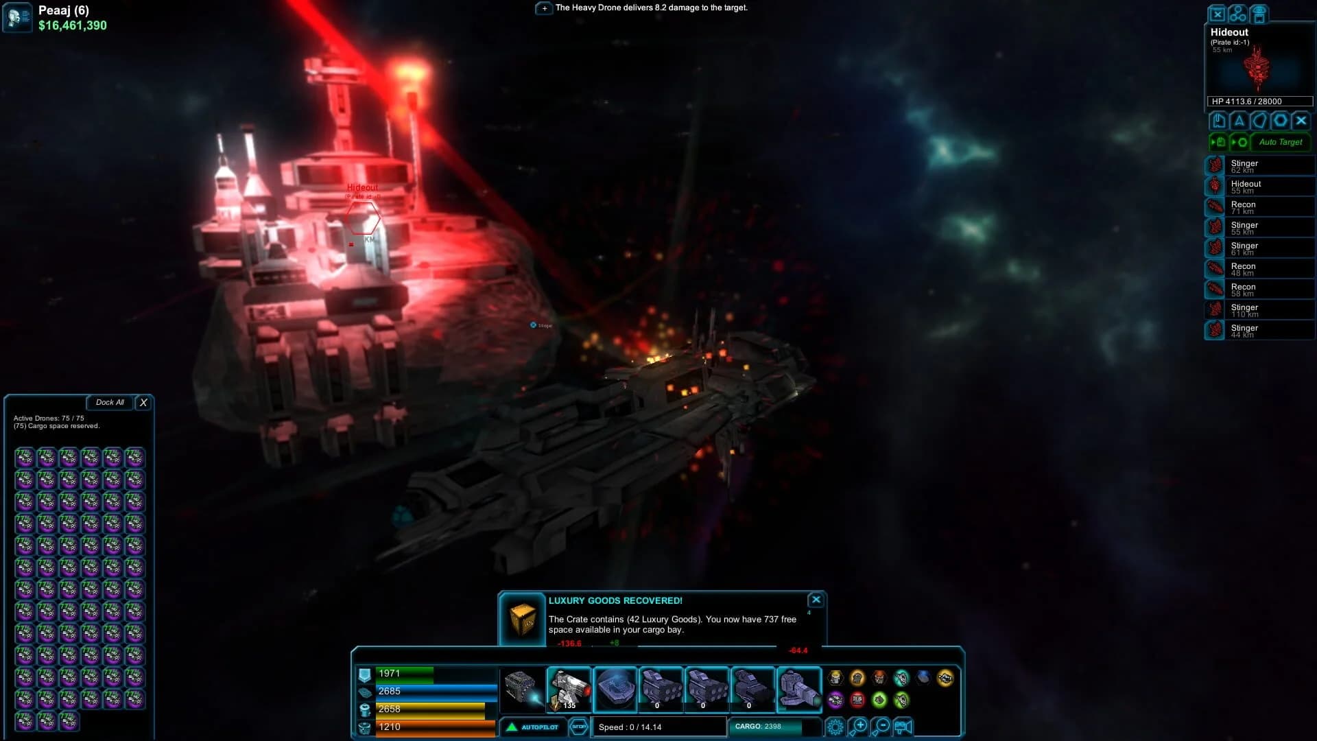 Astrox: Hostile Space Excavation screenshot 2