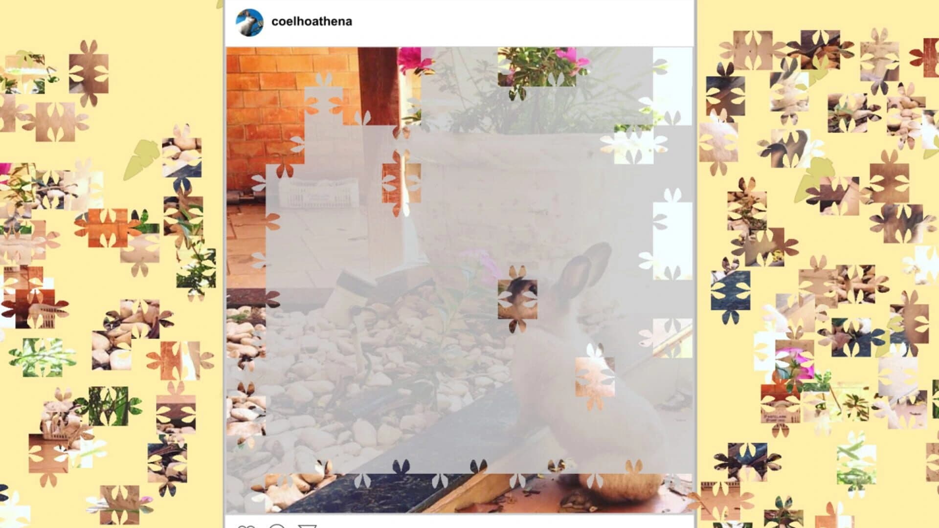 Athena, the rabbit: Jigsaw Puzzle screenshot 2