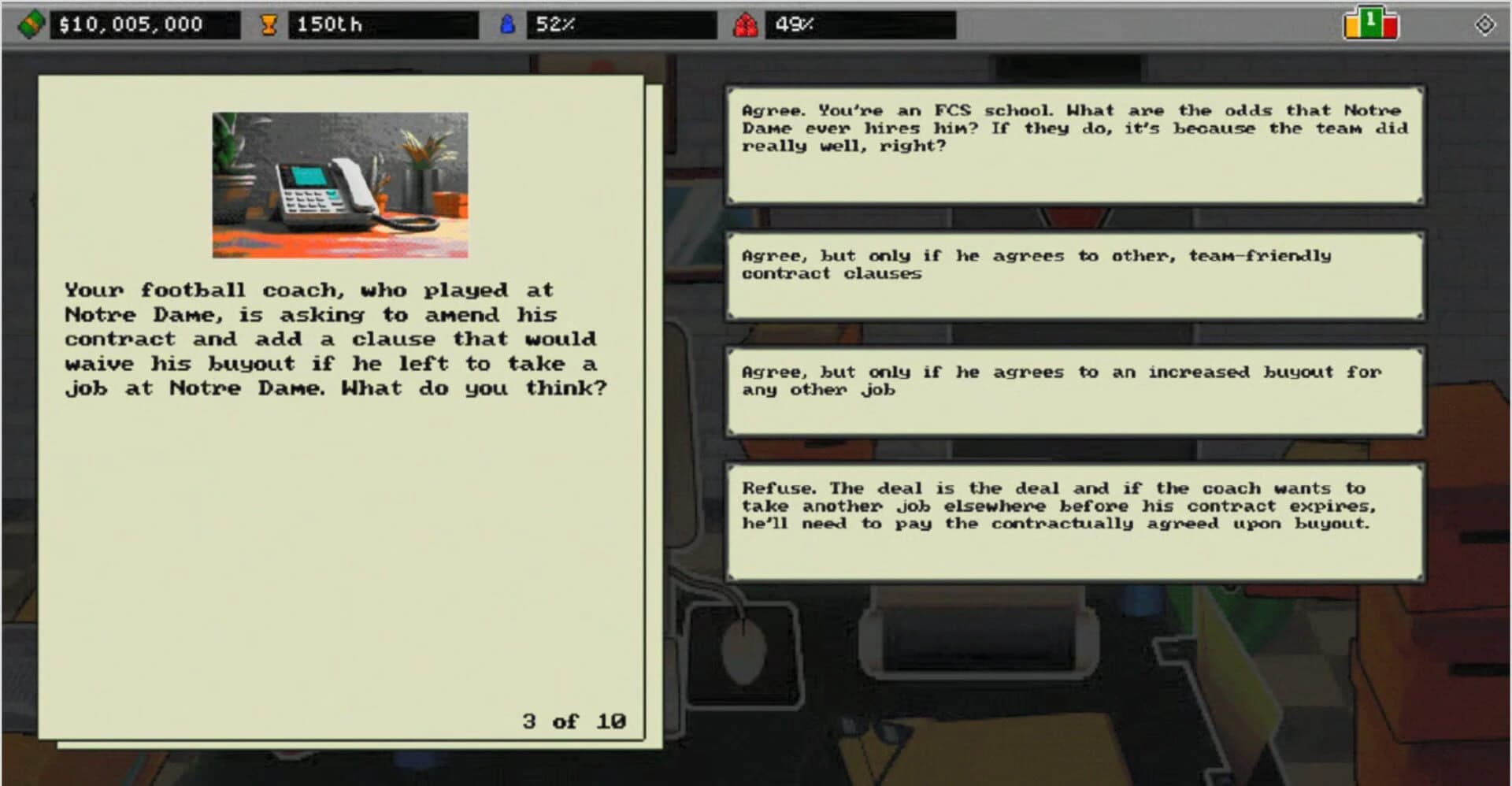 Athletic Director Simulator 4000 screenshot 3