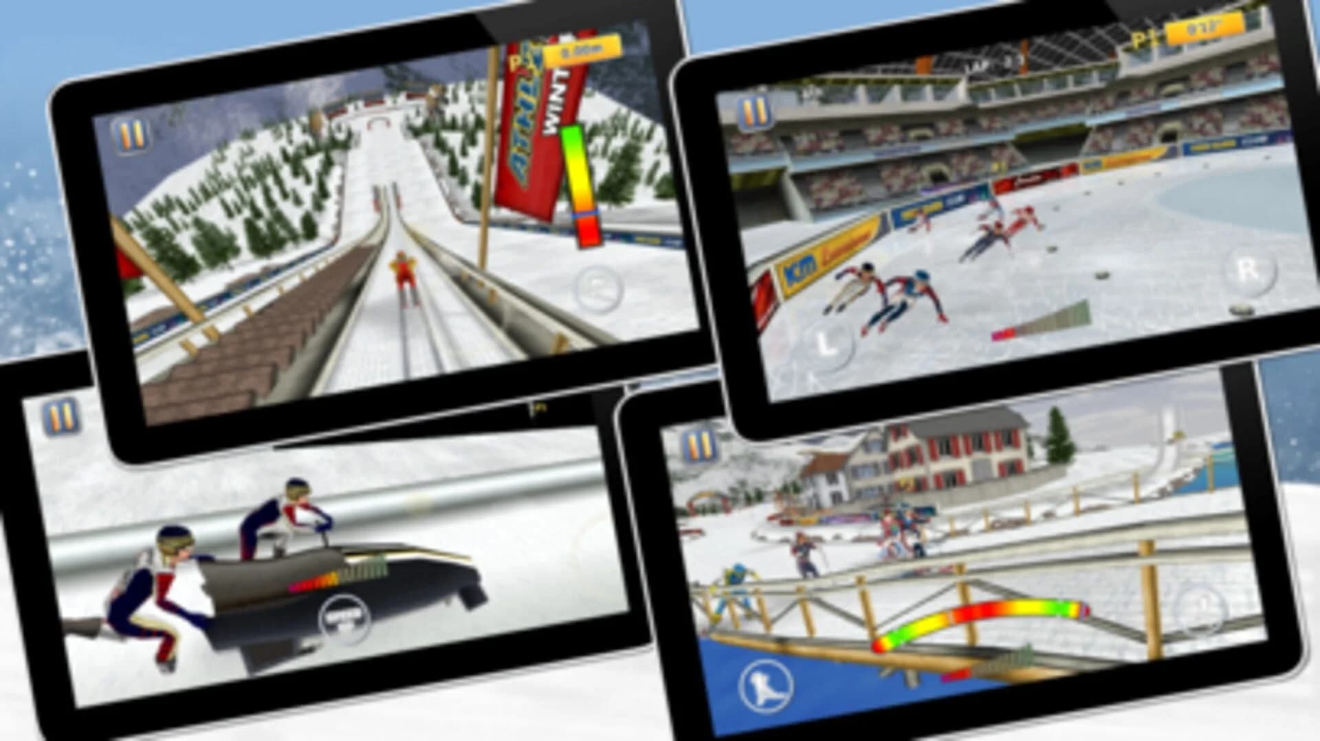 Athletics 2: Winter Sports Pro screenshot 1