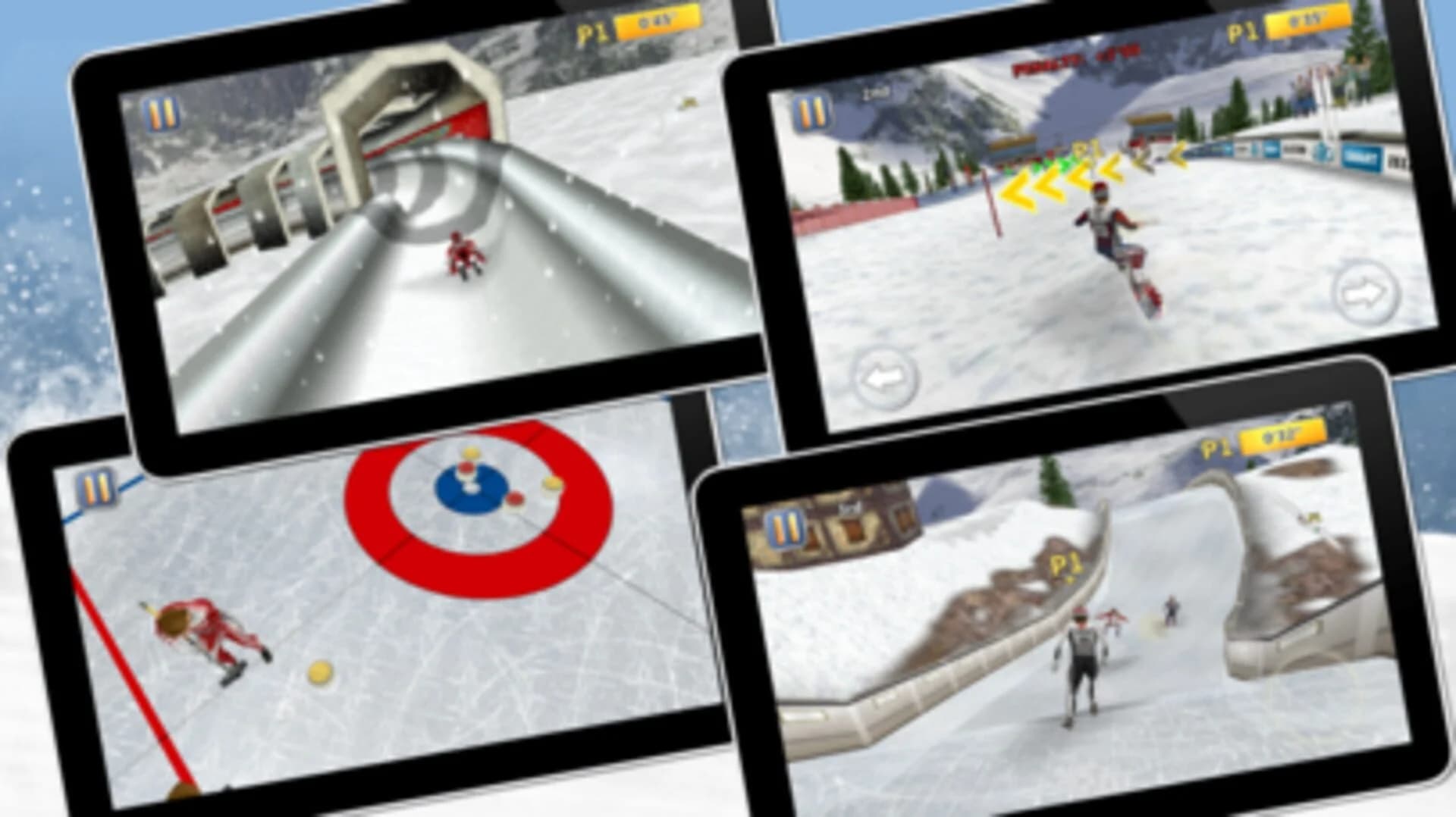 Athletics 2: Winter Sports Pro screenshot 2