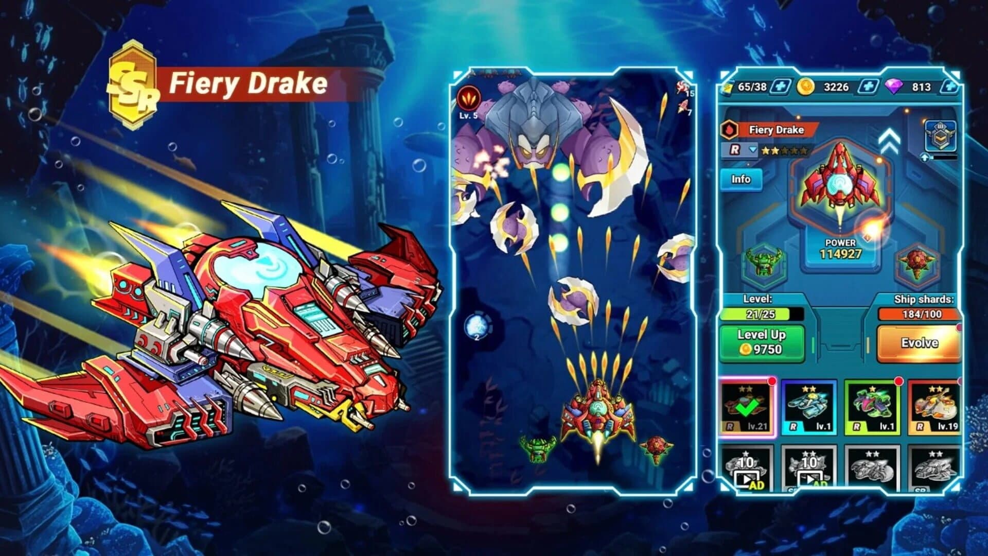 Atlantis: Alien Space Shooter screenshot 3
