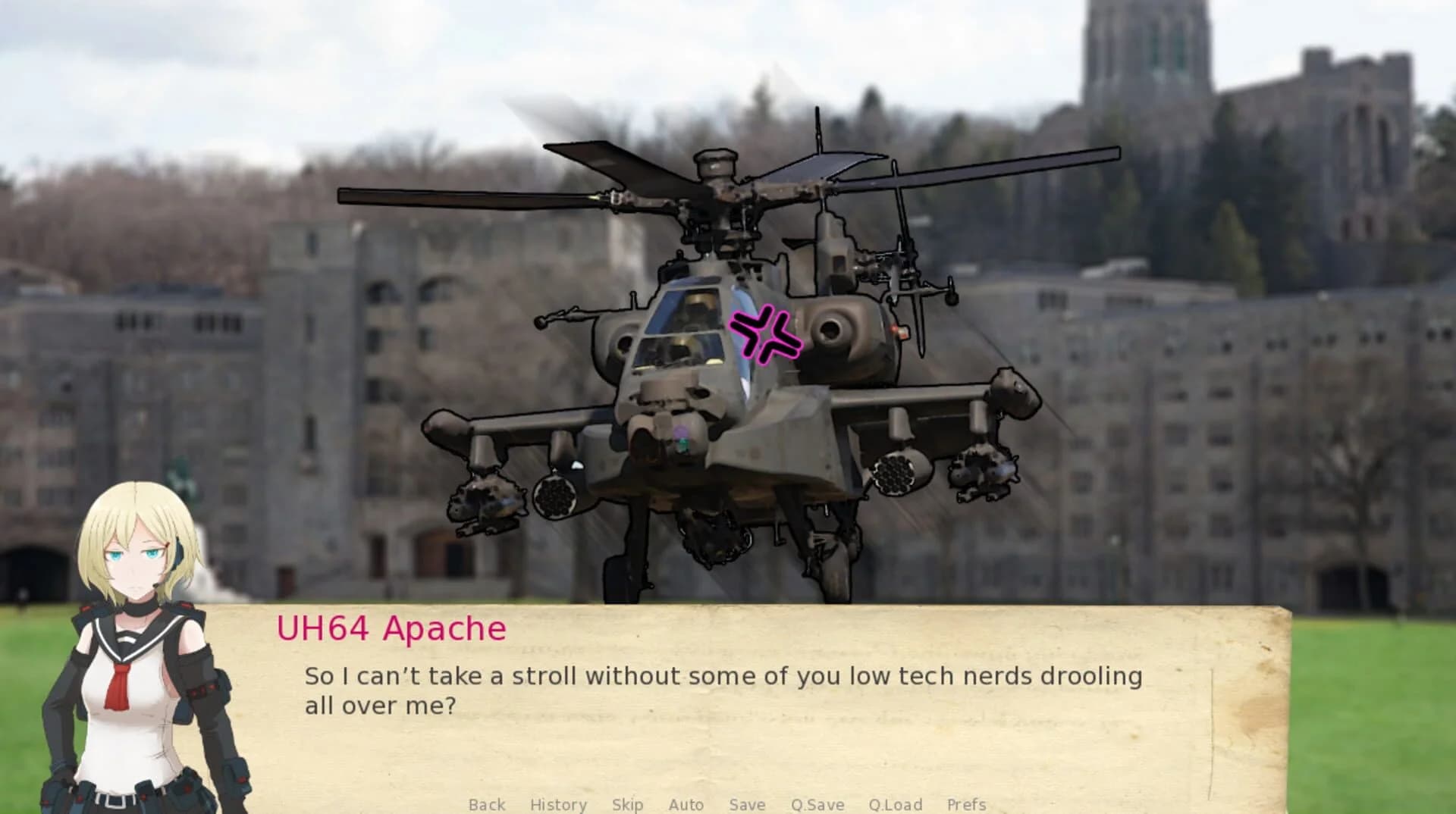 Attack Helicopter Dating Simulator screenshot 5