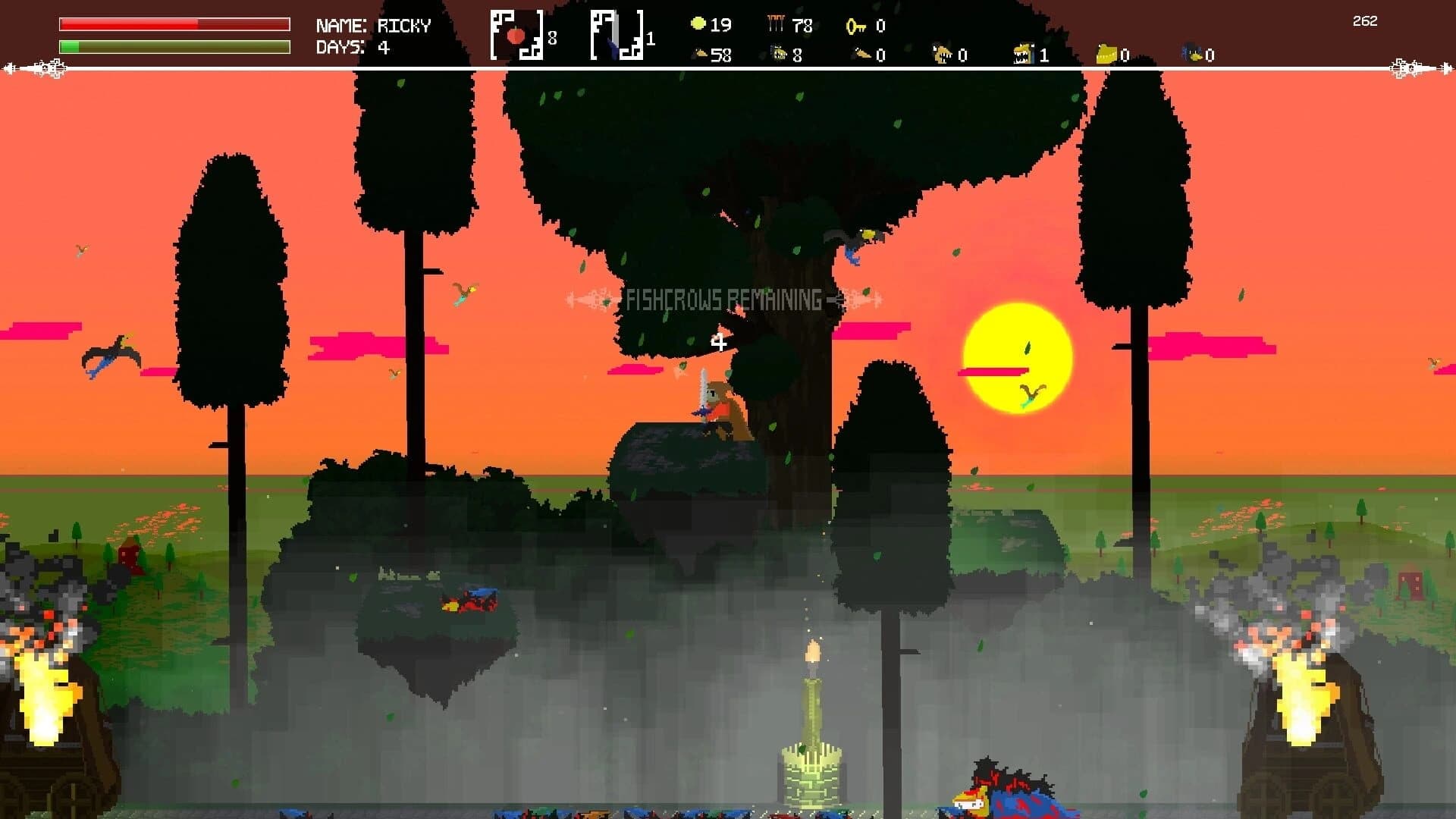 Attack of the Mutant Fishcrows screenshot 2