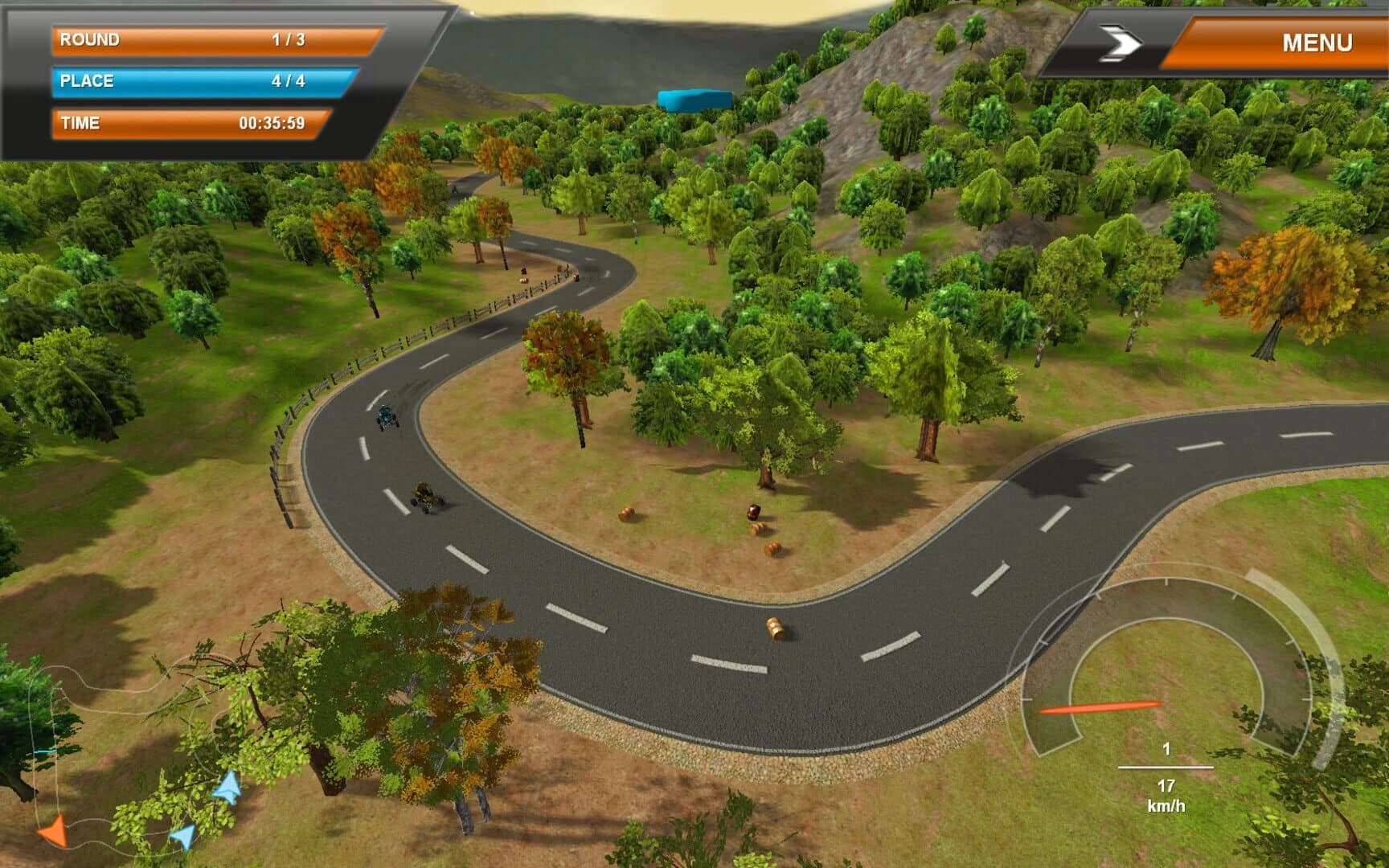 ATV Quadracer Ultimate screenshot 1