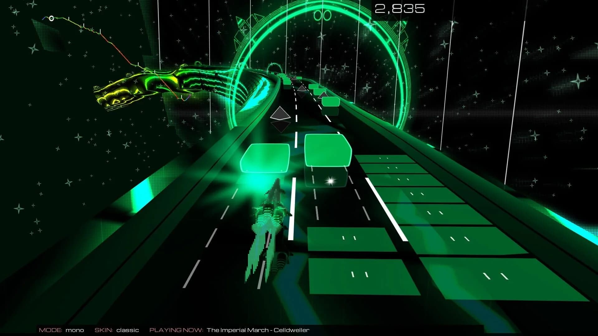 Audiosurf 2 screenshot 1