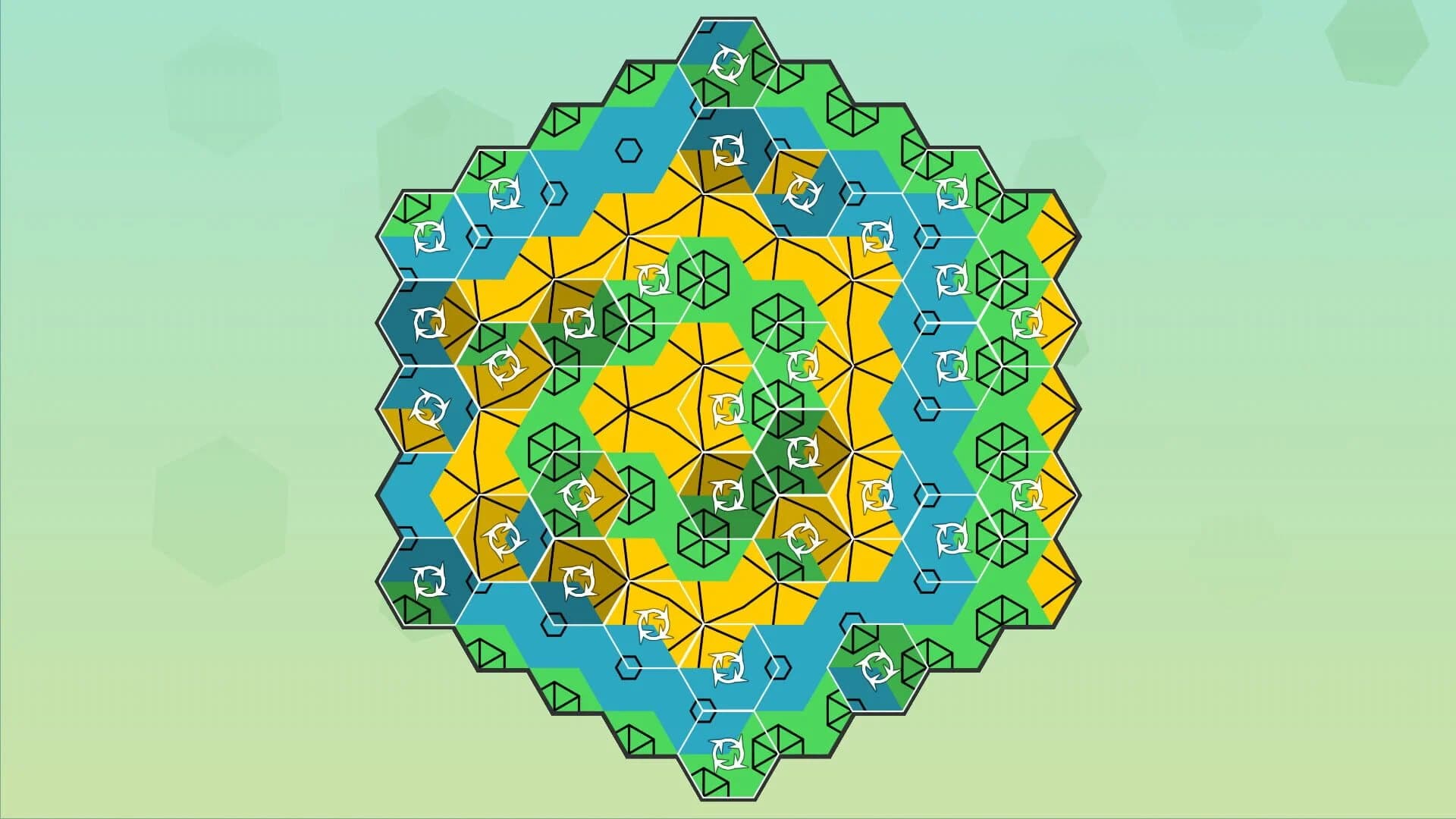 Aurora Hex: Pattern Puzzles screenshot 5