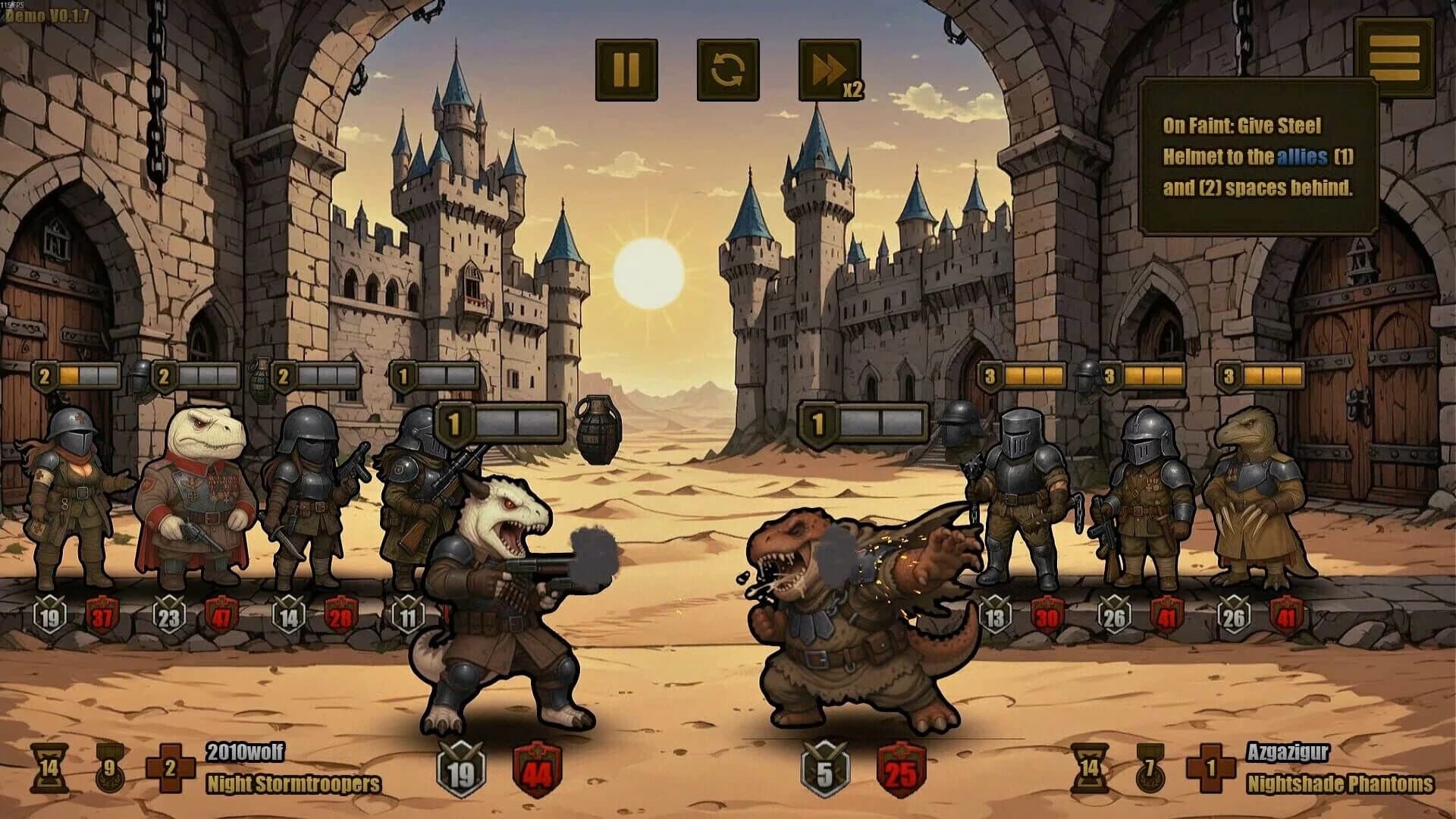 Auto Jurassic Knights screenshot 2