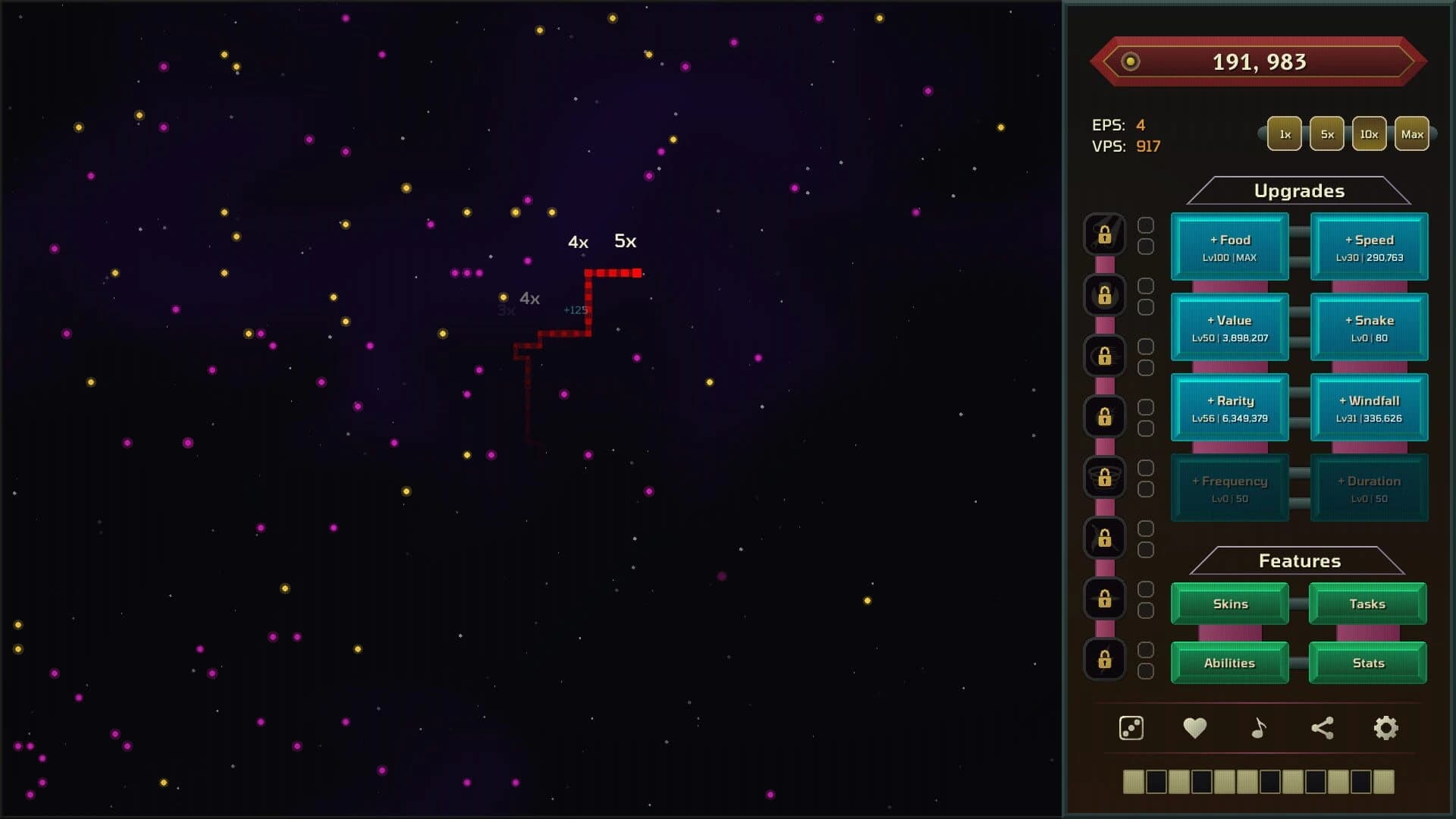 Auto Snakes in Outer Space screenshot 4