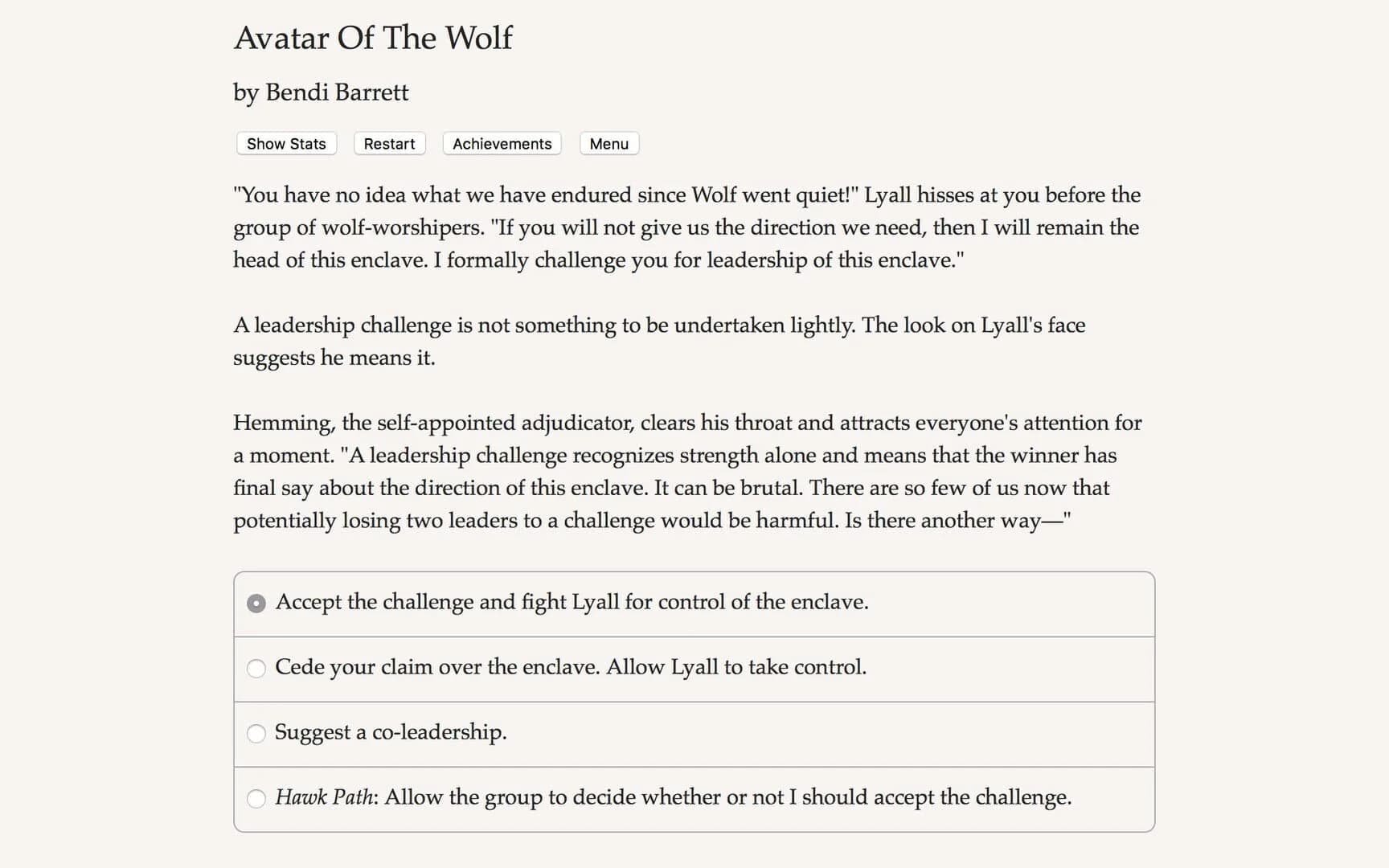 Avatar of the Wolf screenshot 5