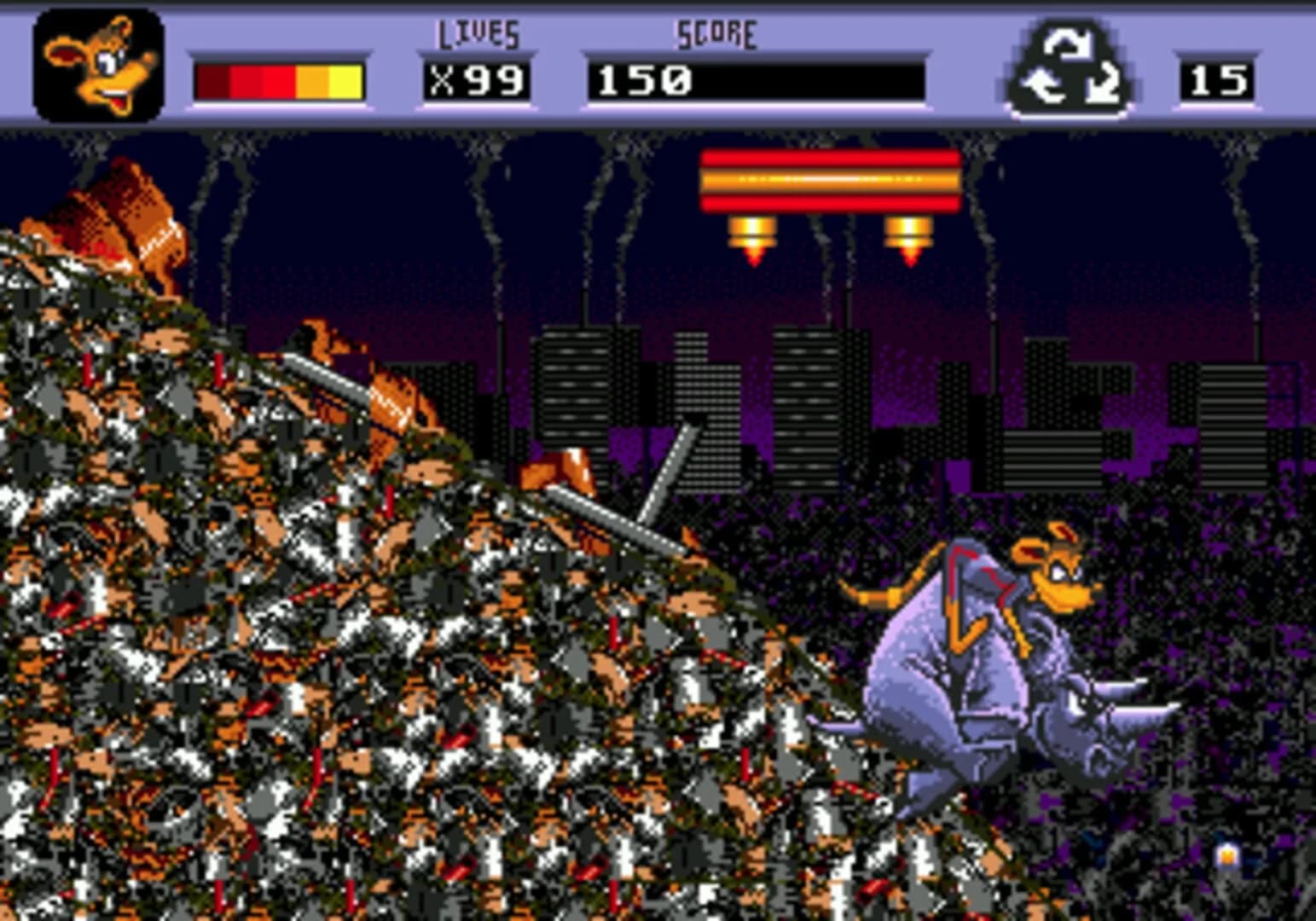 Awesome Possum Kicks Dr. Machino's Butt screenshot 2
