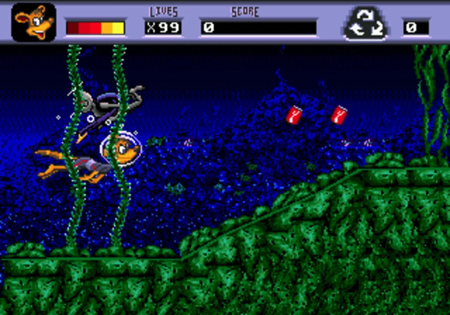 Awesome Possum Kicks Dr. Machino's Butt screenshot 1