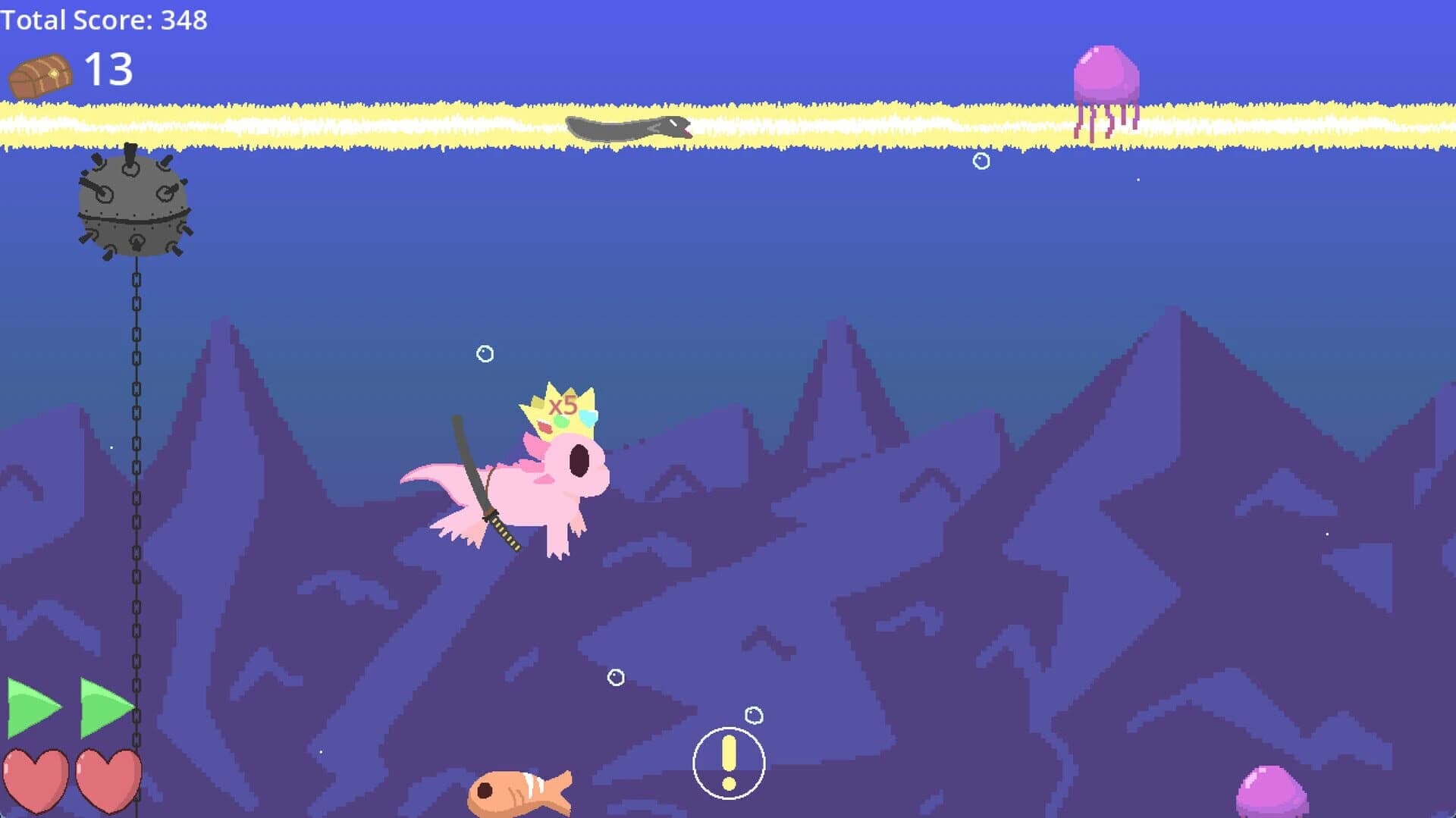 Axolotl Swim screenshot 4