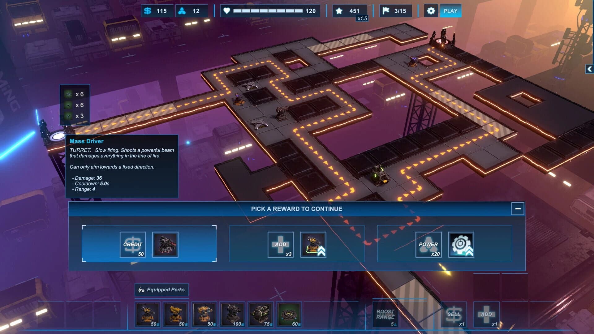 Axon TD: Uprising screenshot 1