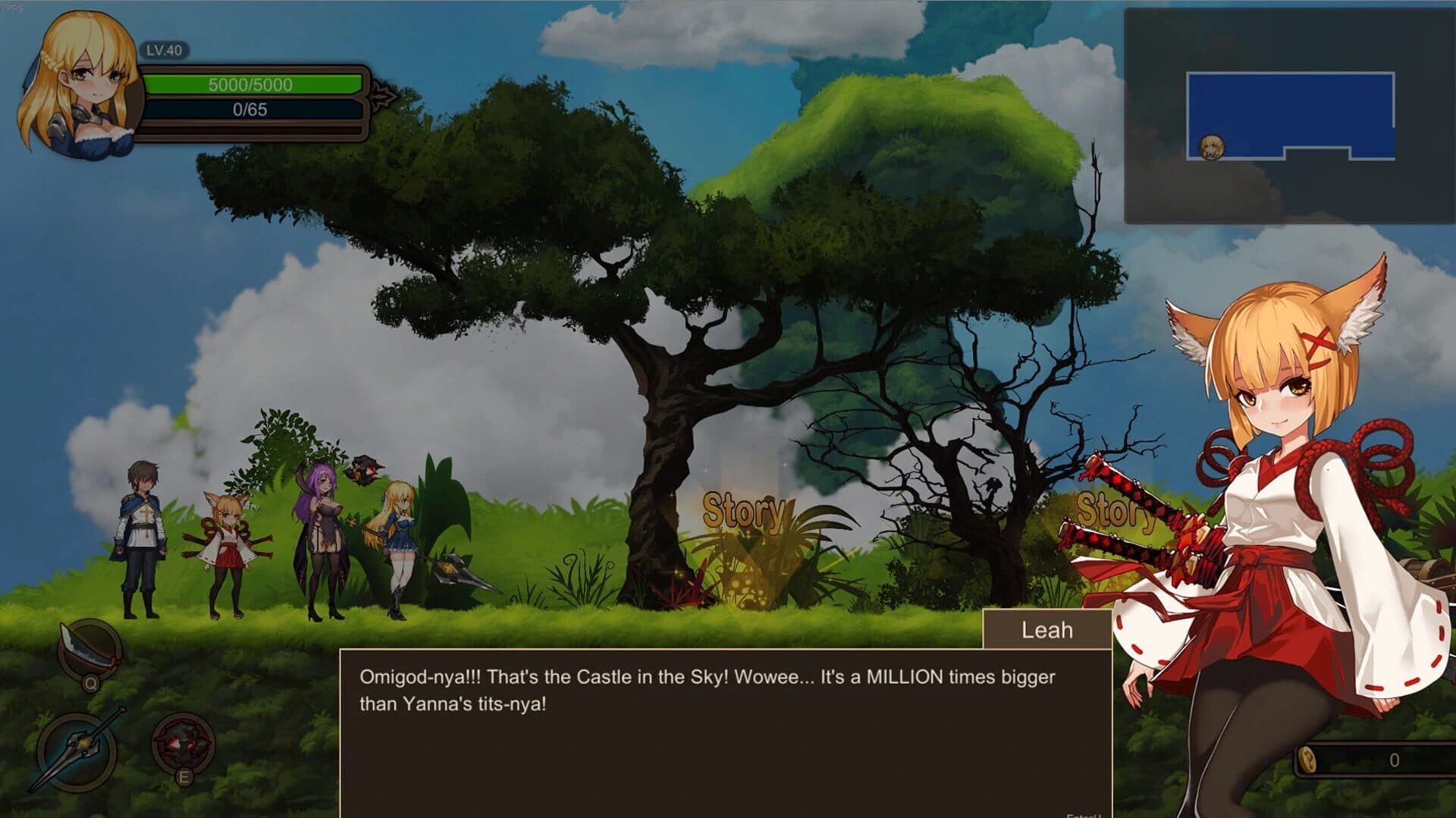 Azur Ring: Virgin and Slave's Phylacteries screenshot 1