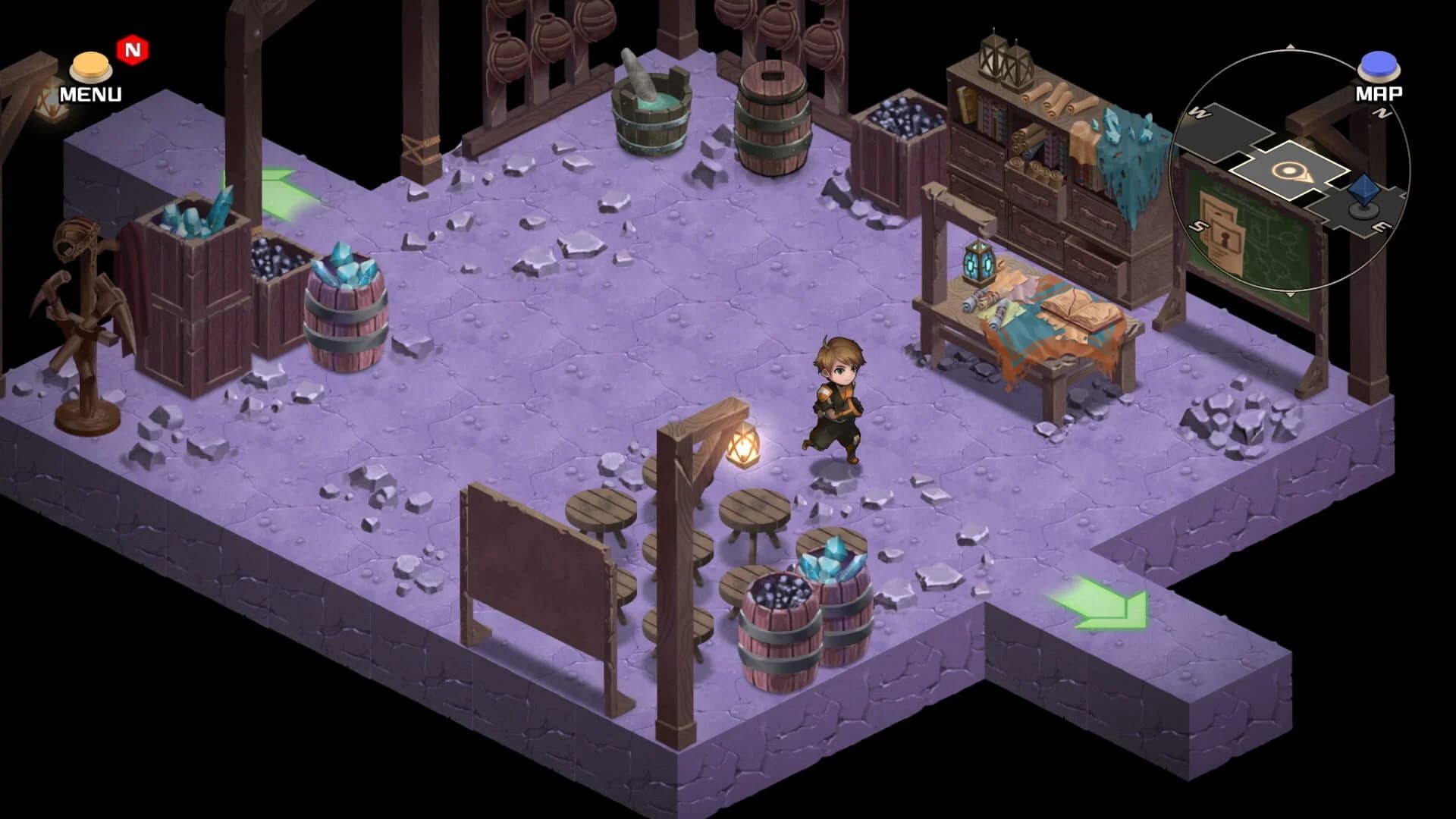 Azure Saga: Pathfinder screenshot 1