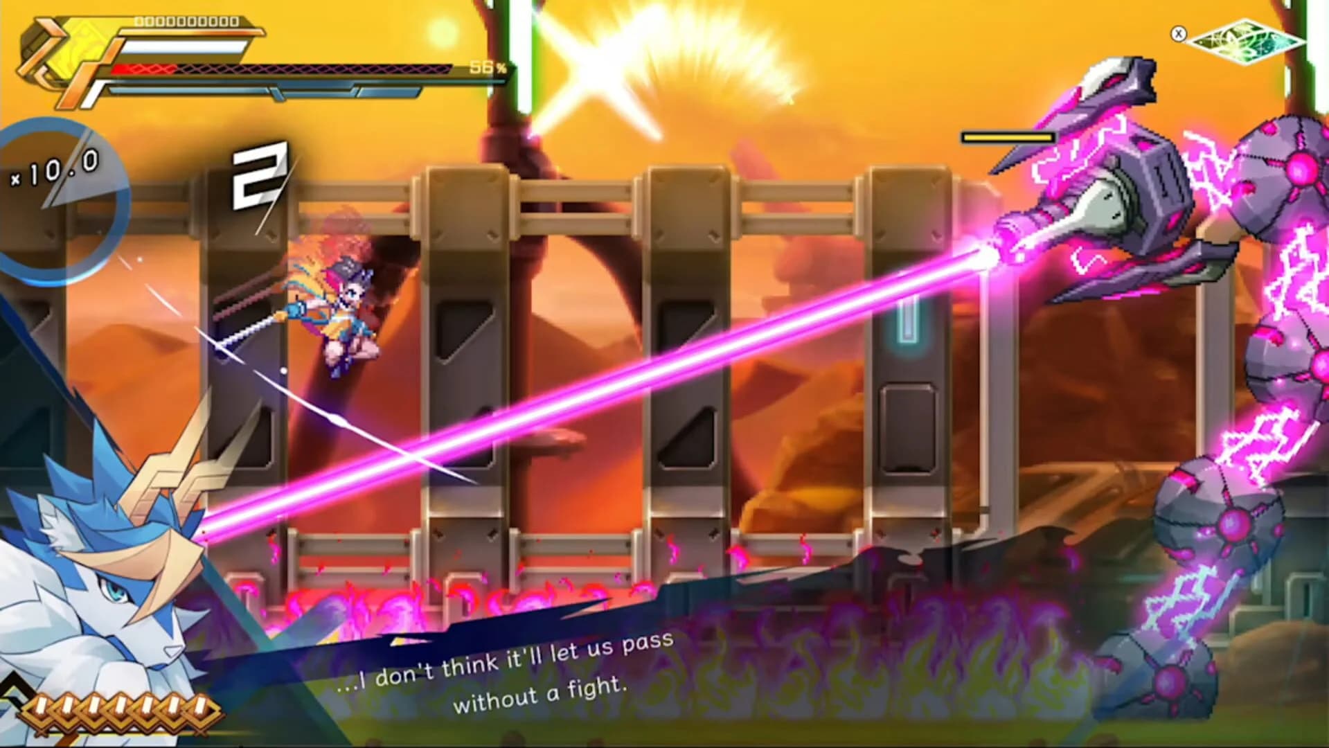 Azure Striker Gunvolt 3 screenshot 1