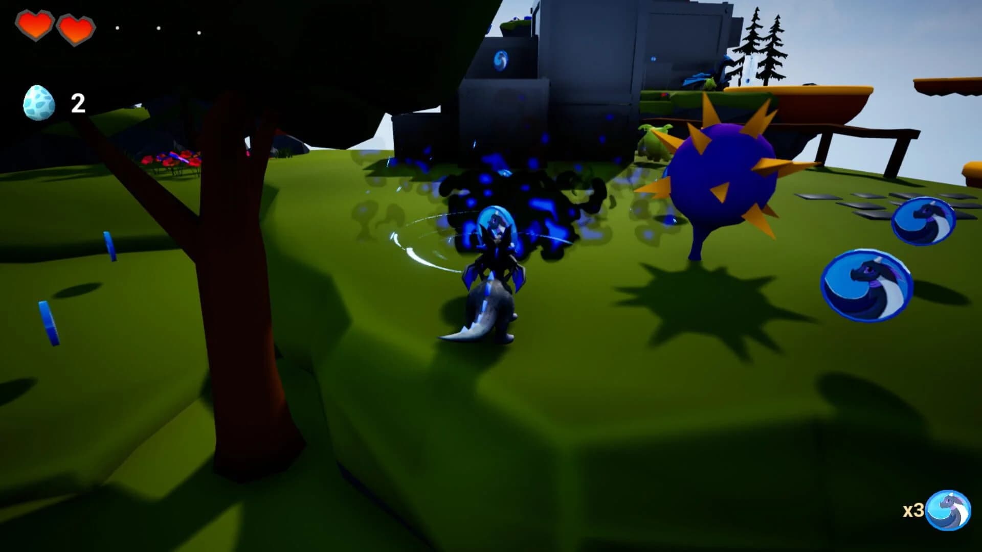 Babyquick: Adventure of the Moon Dragon screenshot 1