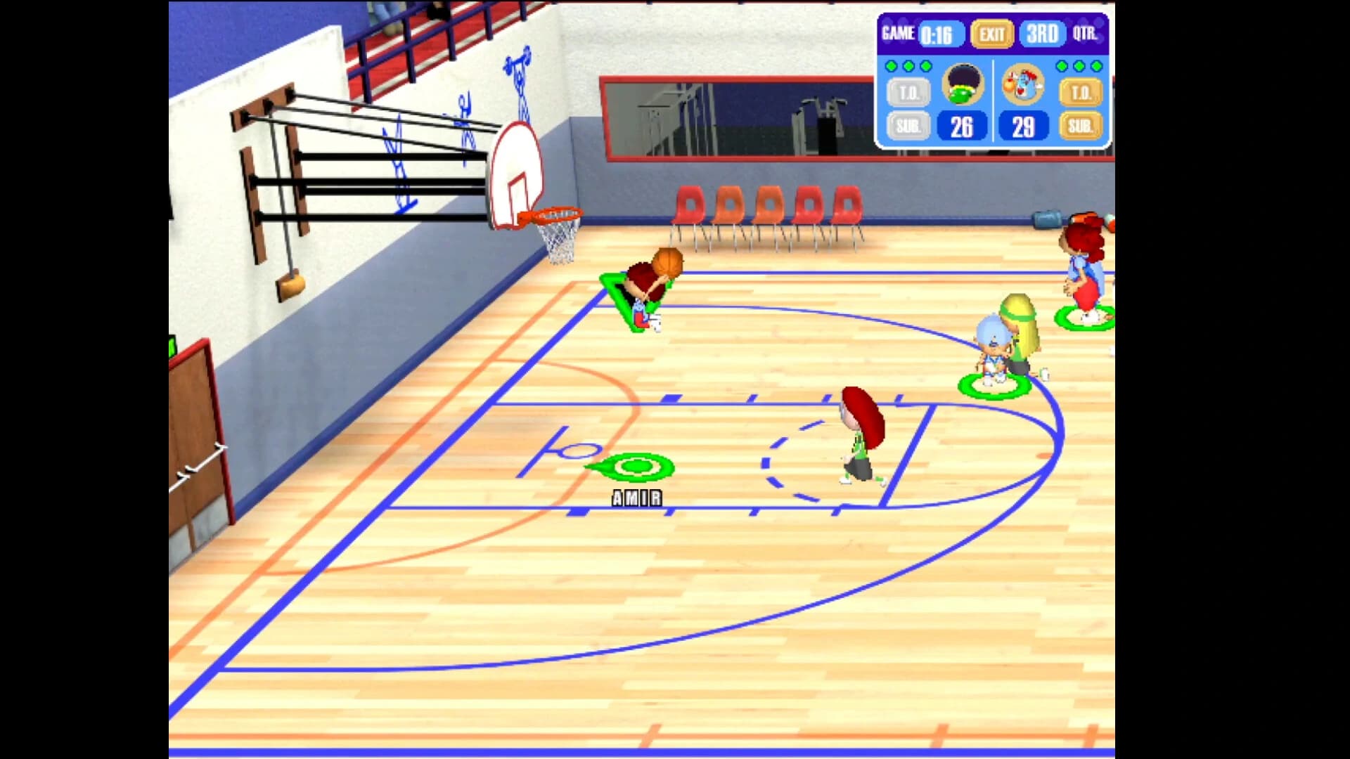 Backyard Basketball ‘01 screenshot 3