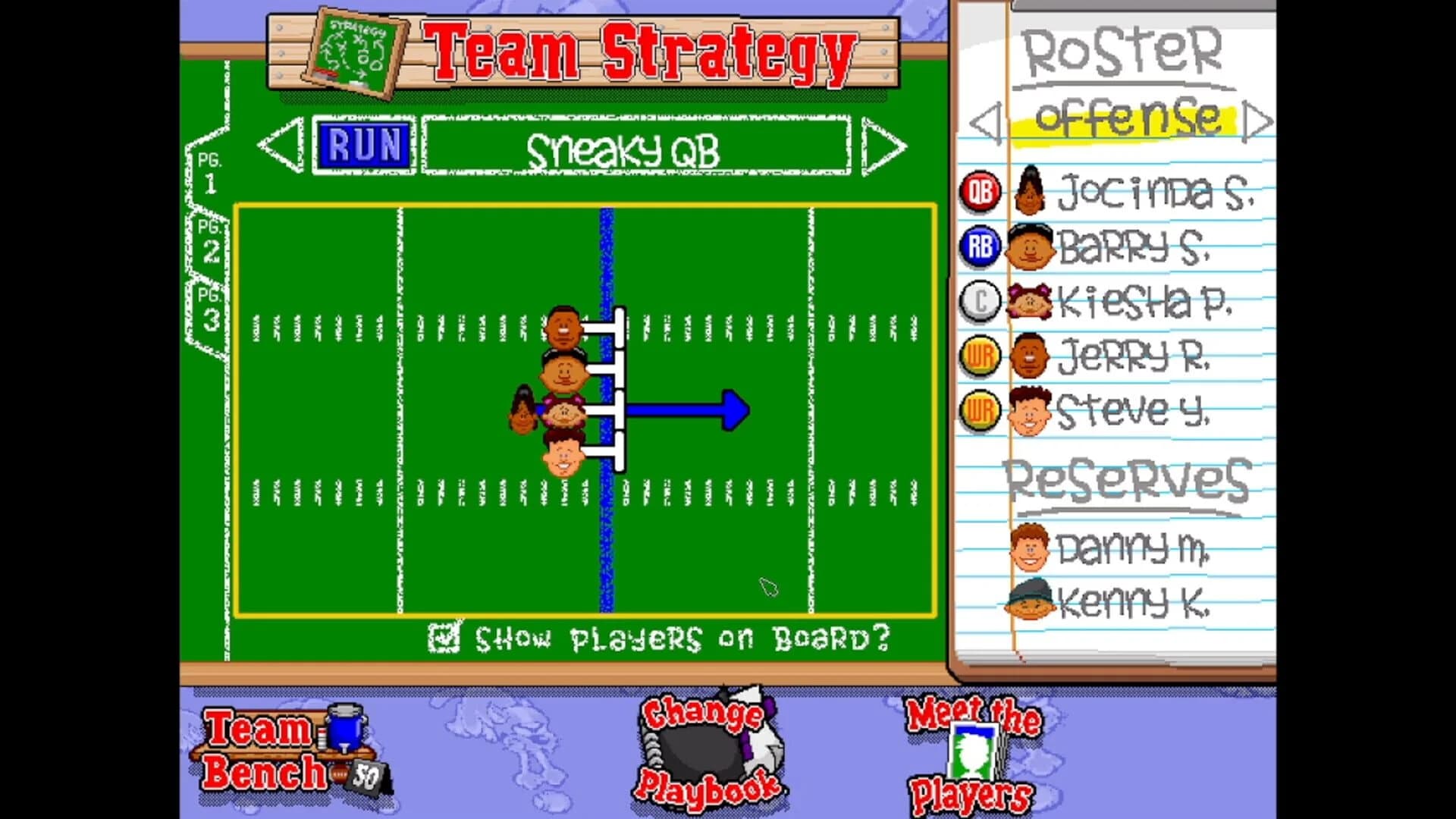 Backyard Football '99 screenshot 5