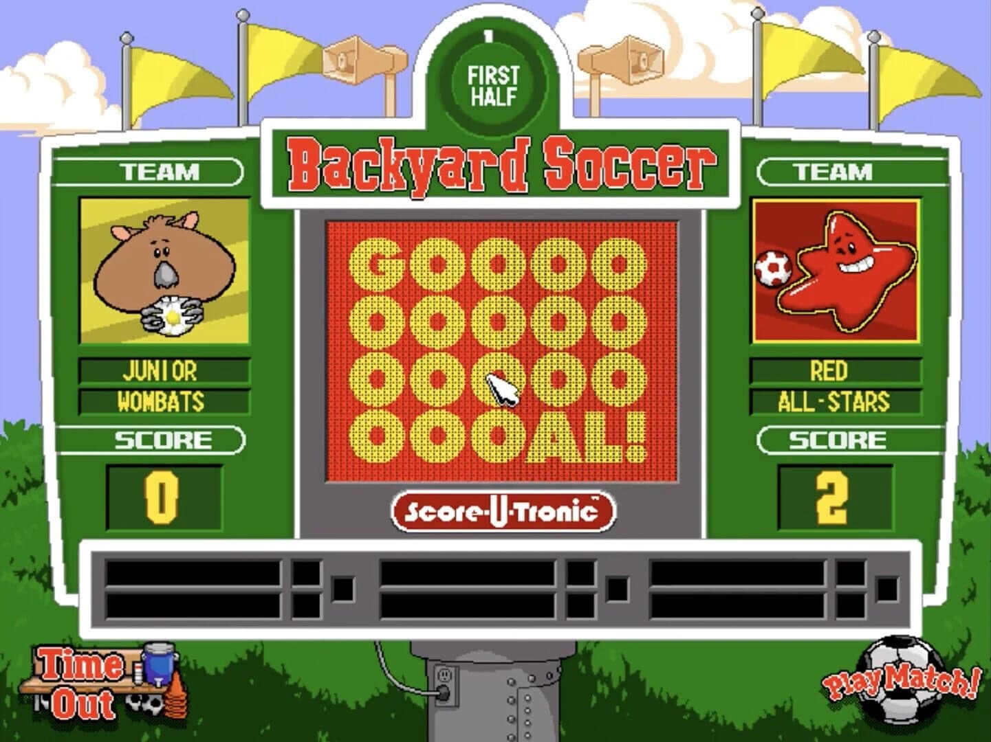 Backyard Soccer screenshot 4