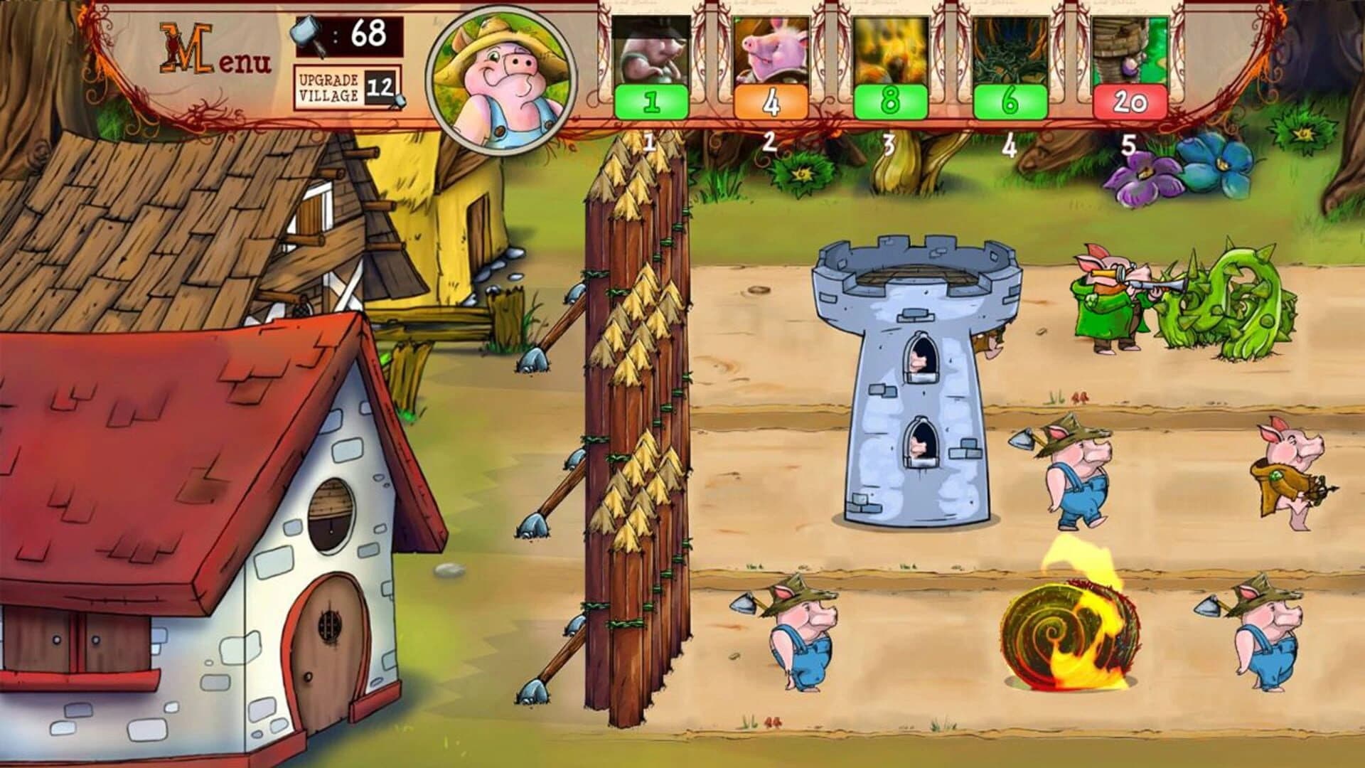 Bacon Tales: Between Pigs and Wolves screenshot 2