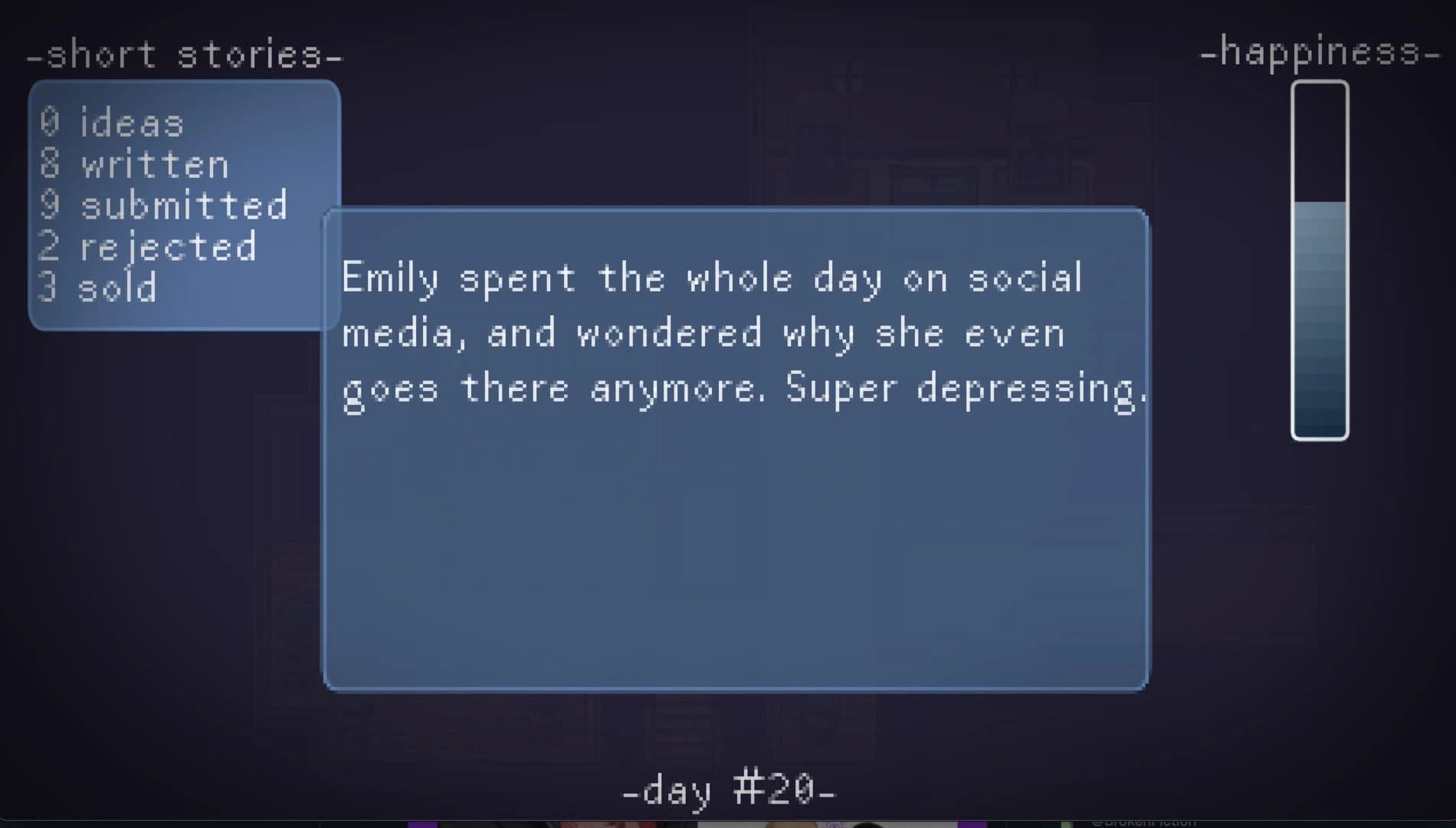 Bad Writer screenshot 1