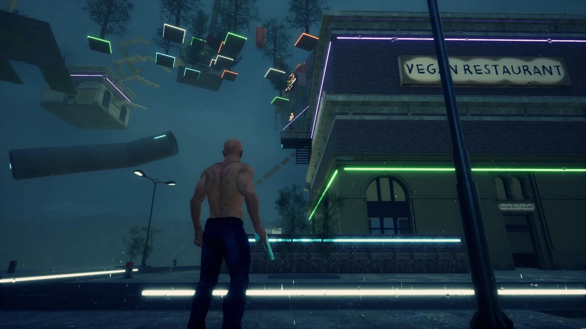 Bald Man Climbs Up screenshot 2