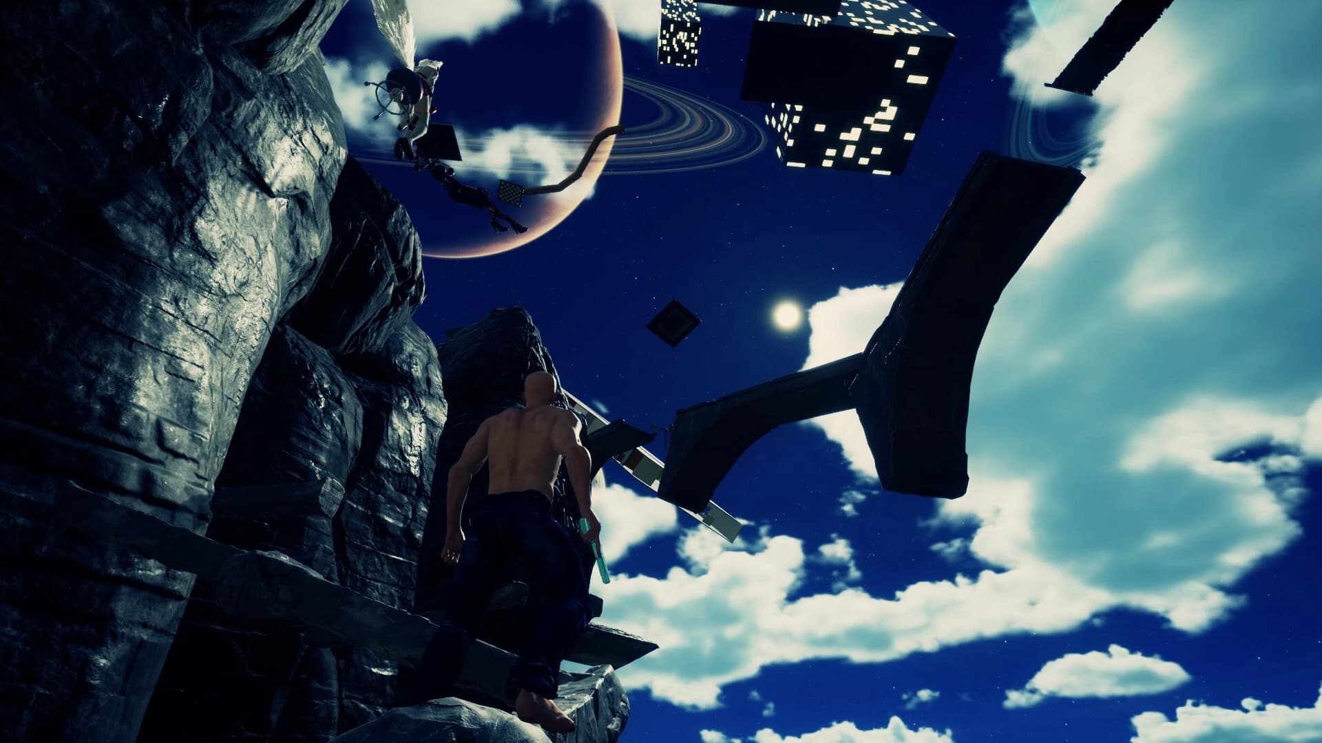 Bald Man Climbs Up screenshot 7