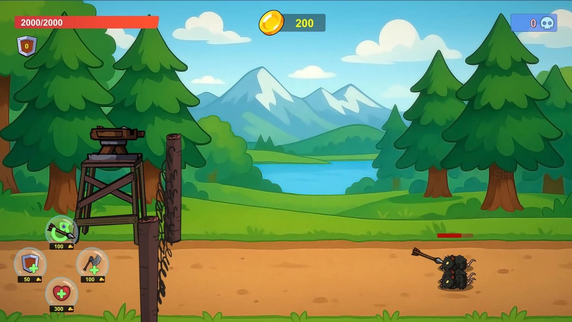 Ballista Wall Defense Rush screenshot 1