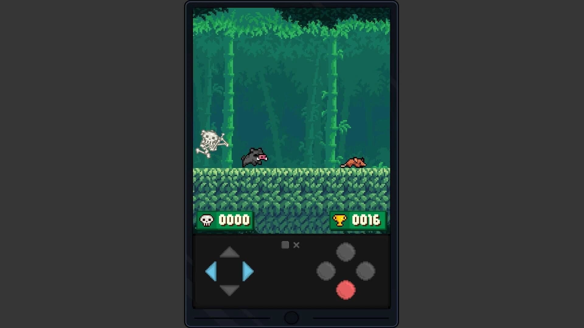 Bamboo Retro Run screenshot 1