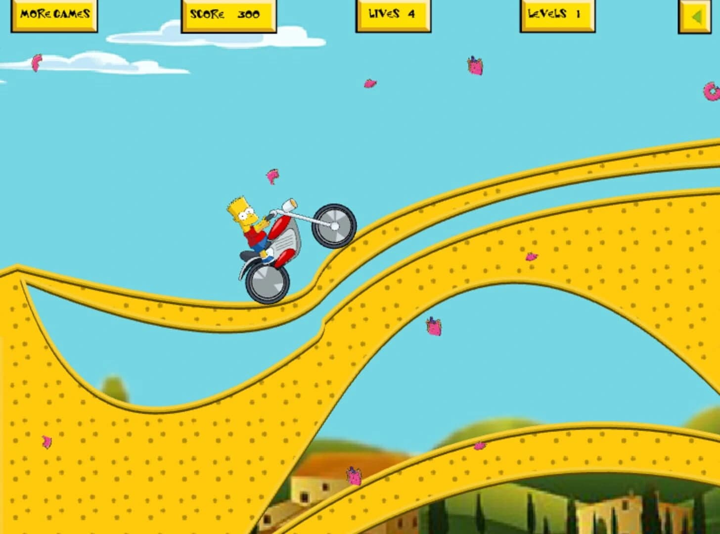 Bart Bike Fun screenshot 1