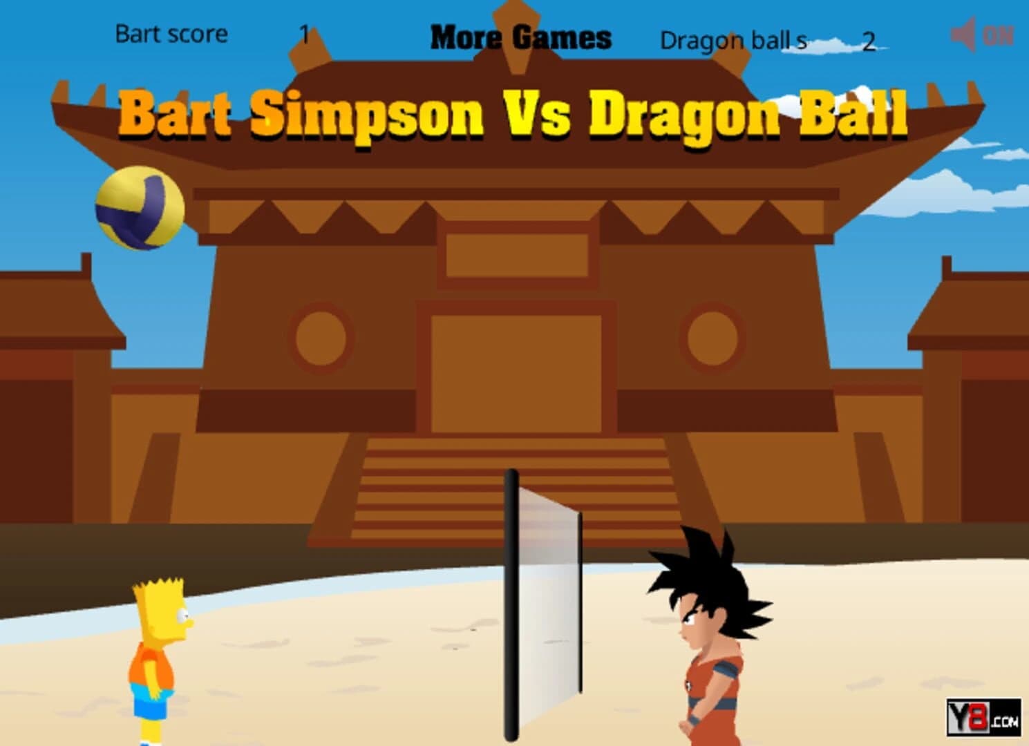 Bart Simpson vs. Dragon Ball screenshot 1