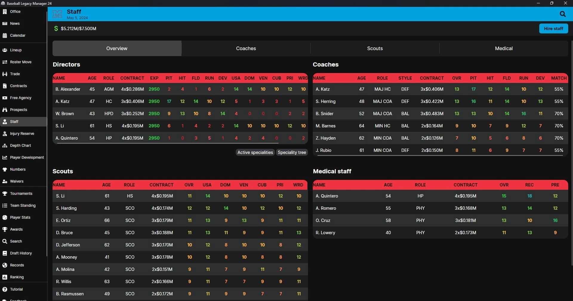 Baseball Legacy Manager 24 screenshot 2