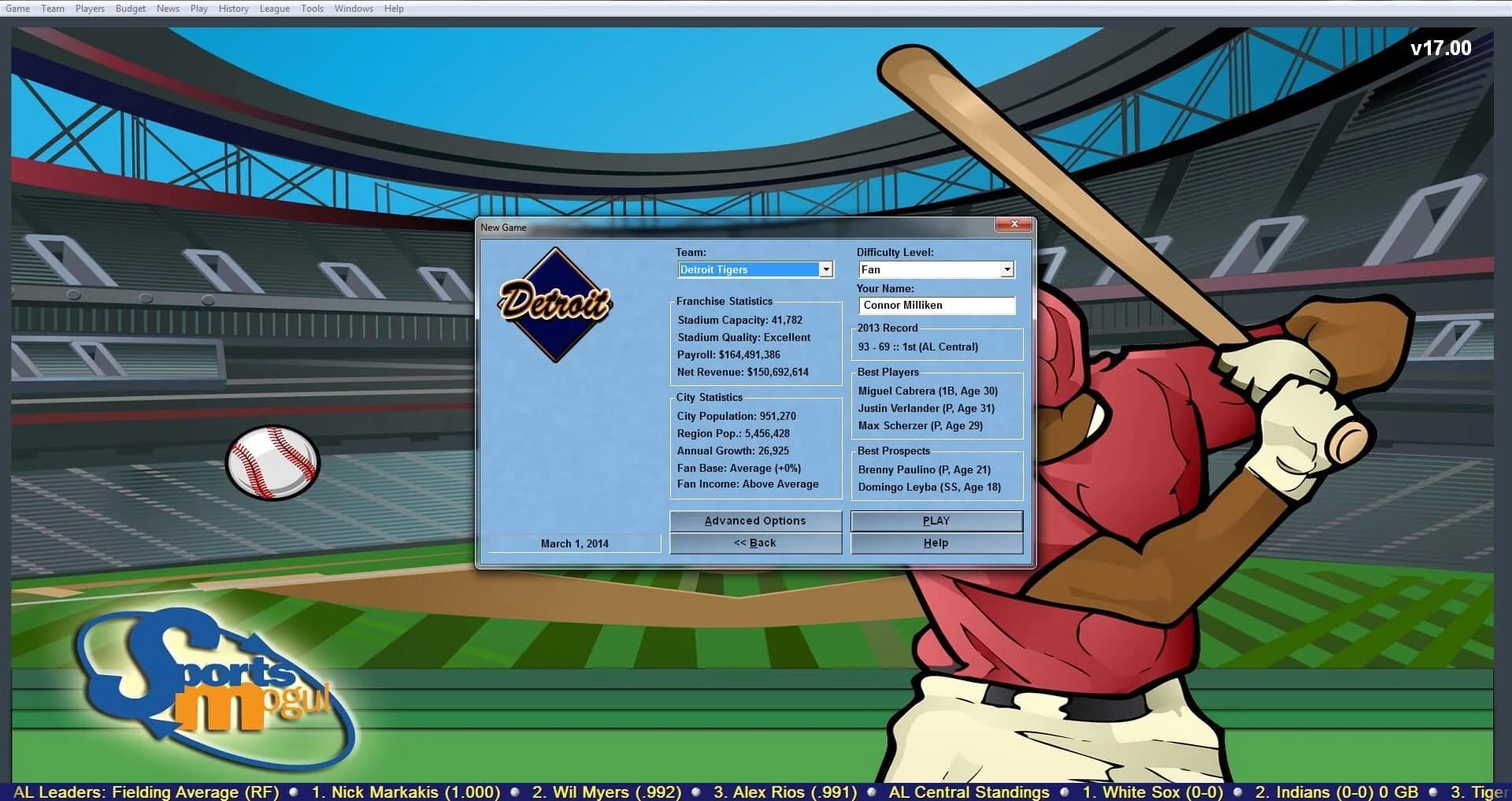 Baseball Mogul 2015 screenshot 3